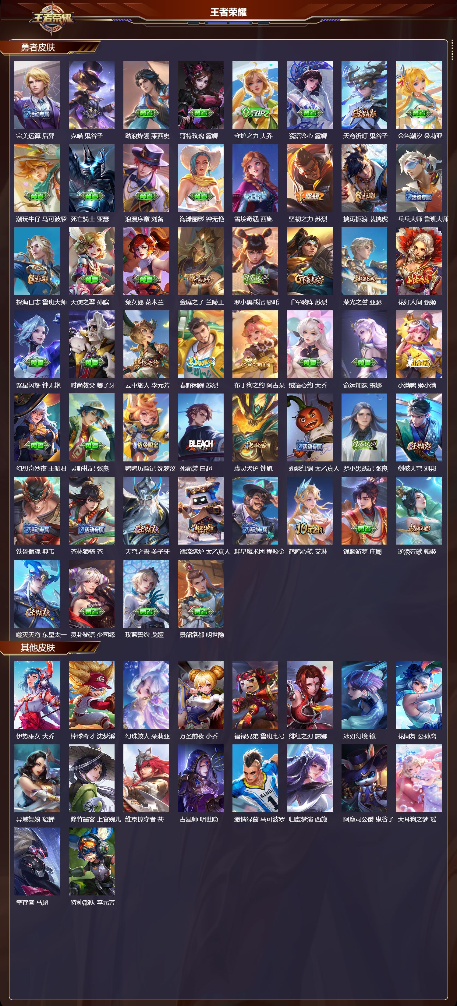 WZQM3474346王者荣耀账号详情图4