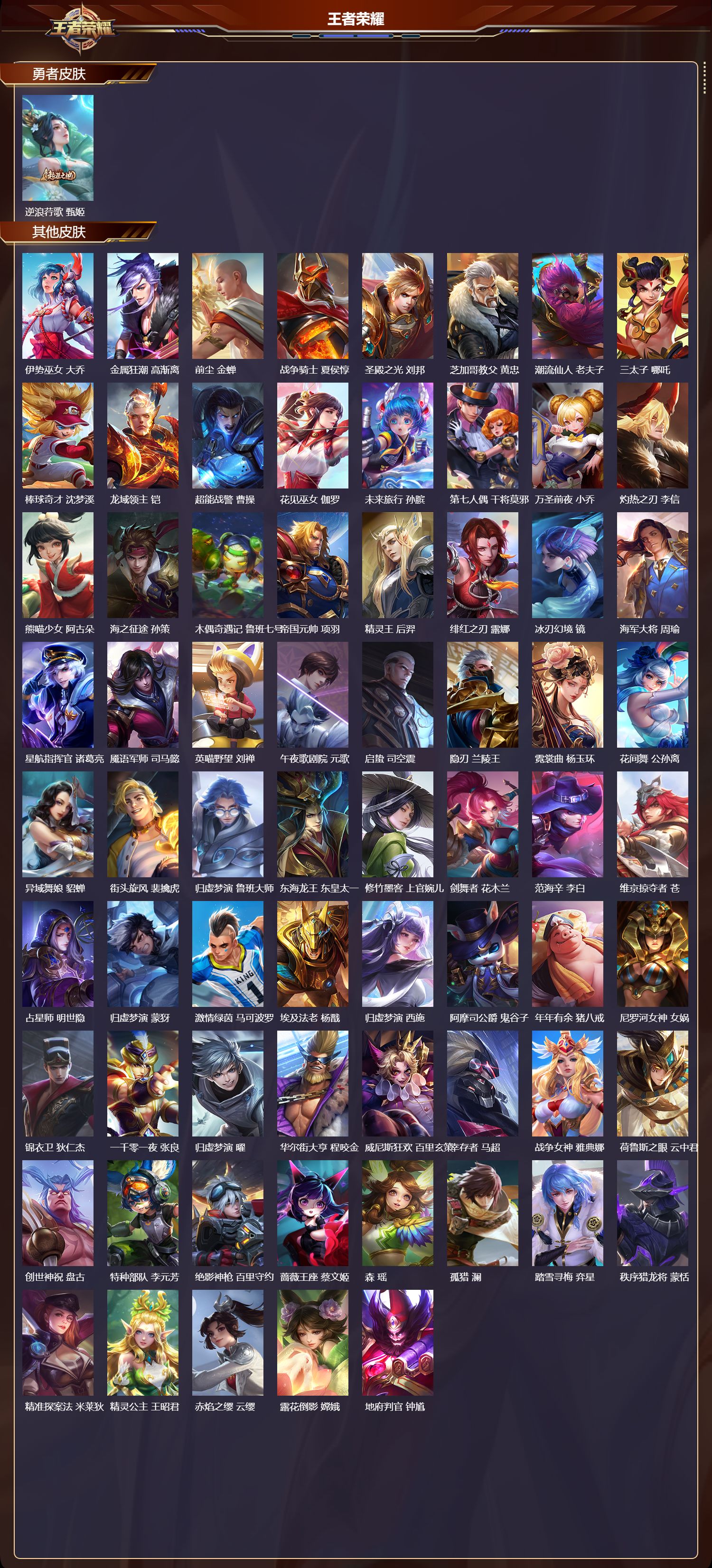 WZQM3474351王者荣耀账号详情图7