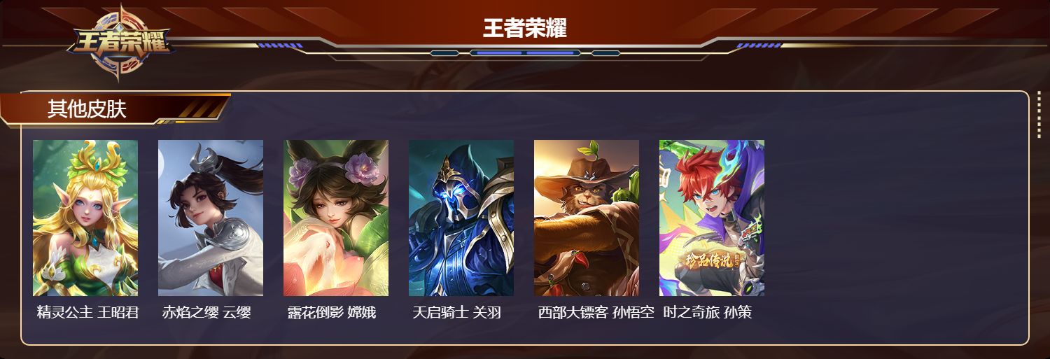 WZQM3474333王者荣耀账号详情图6