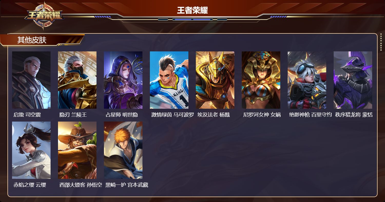 WZQM3474359王者荣耀账号详情图5