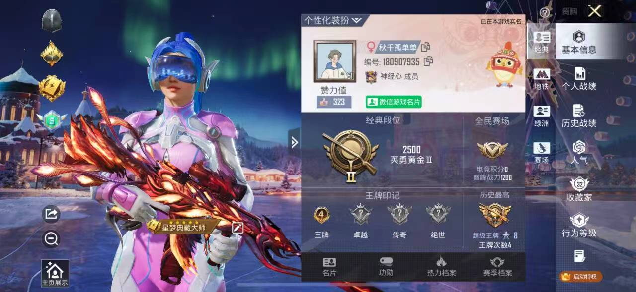 HPCMW49706和平精英账号详情图2