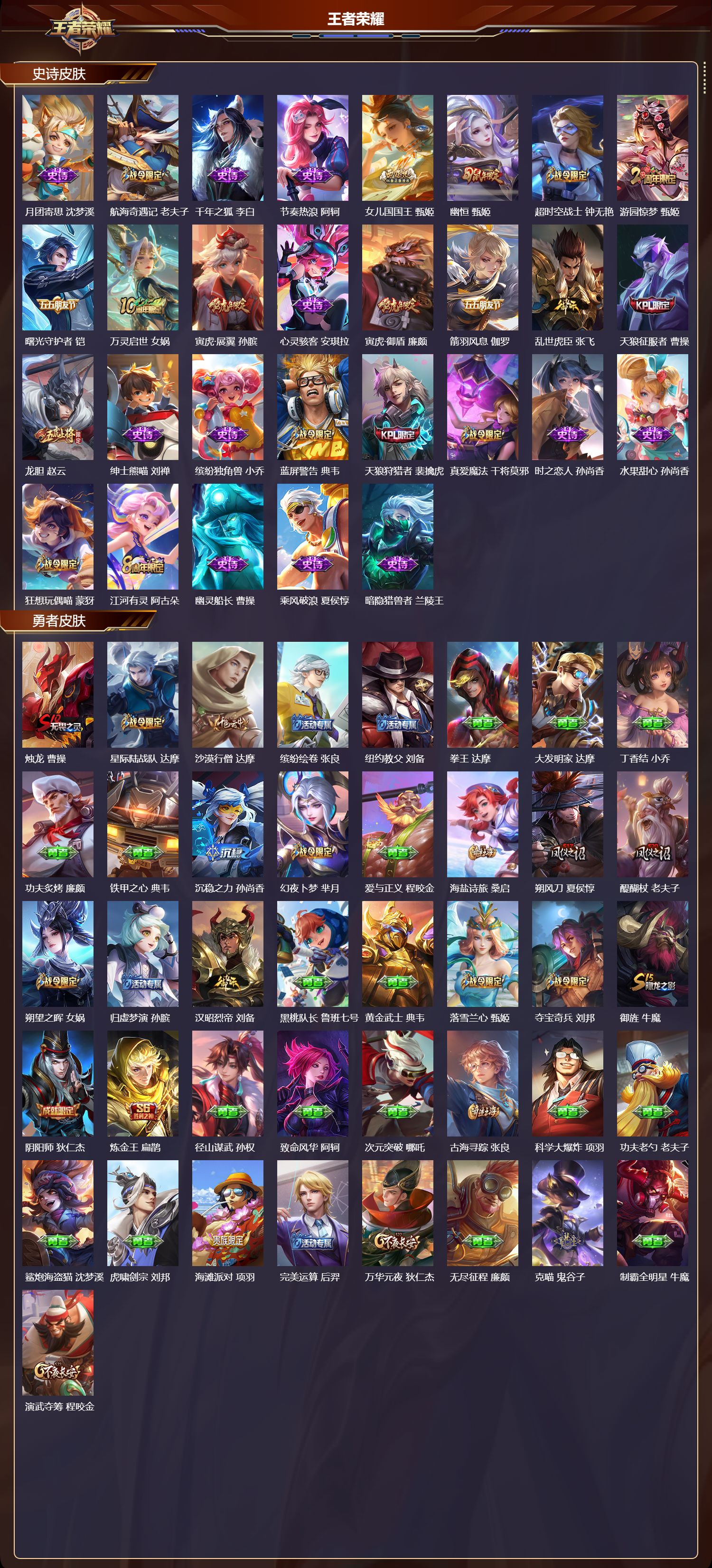 WZQM3474373王者荣耀账号详情图5