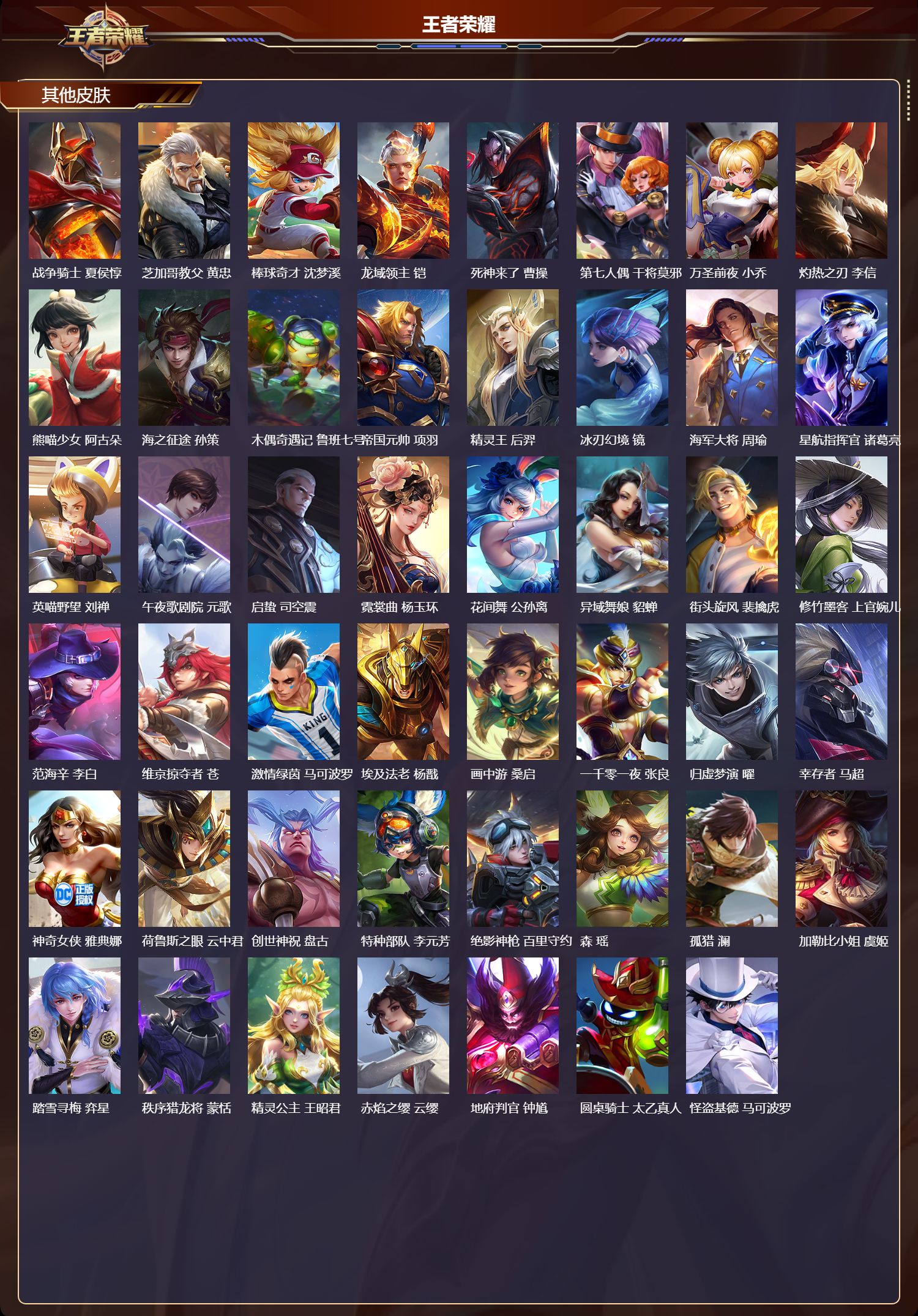 WZQM3474361王者荣耀账号详情图7