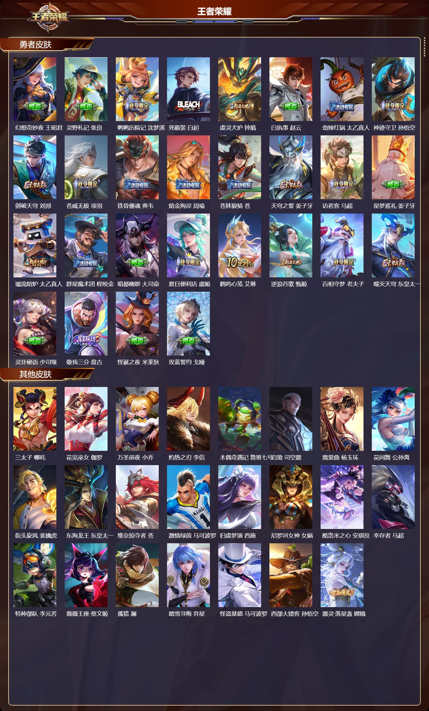 WZQM3474379王者荣耀账号详情图5