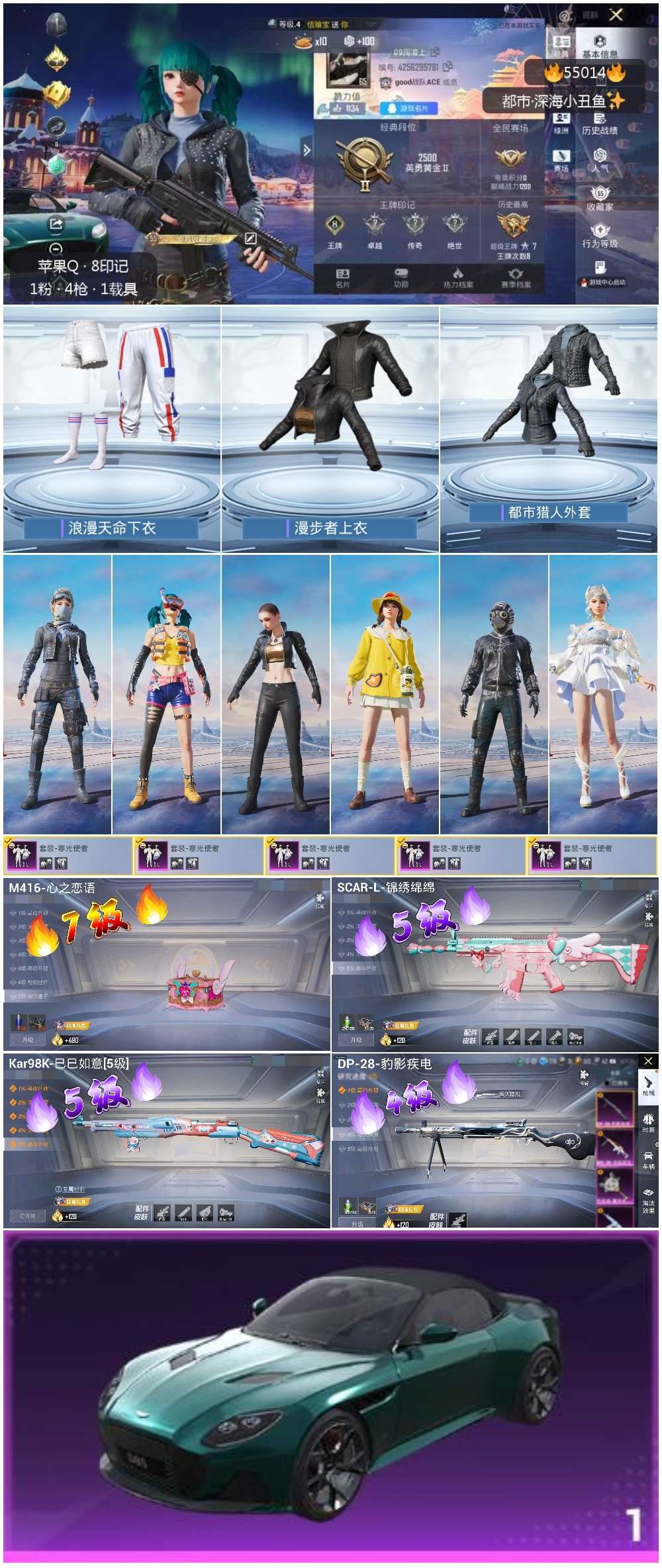 HPSJ3452538和平精英账号详情图4 HPSJ3452538和平精英账号详情图4