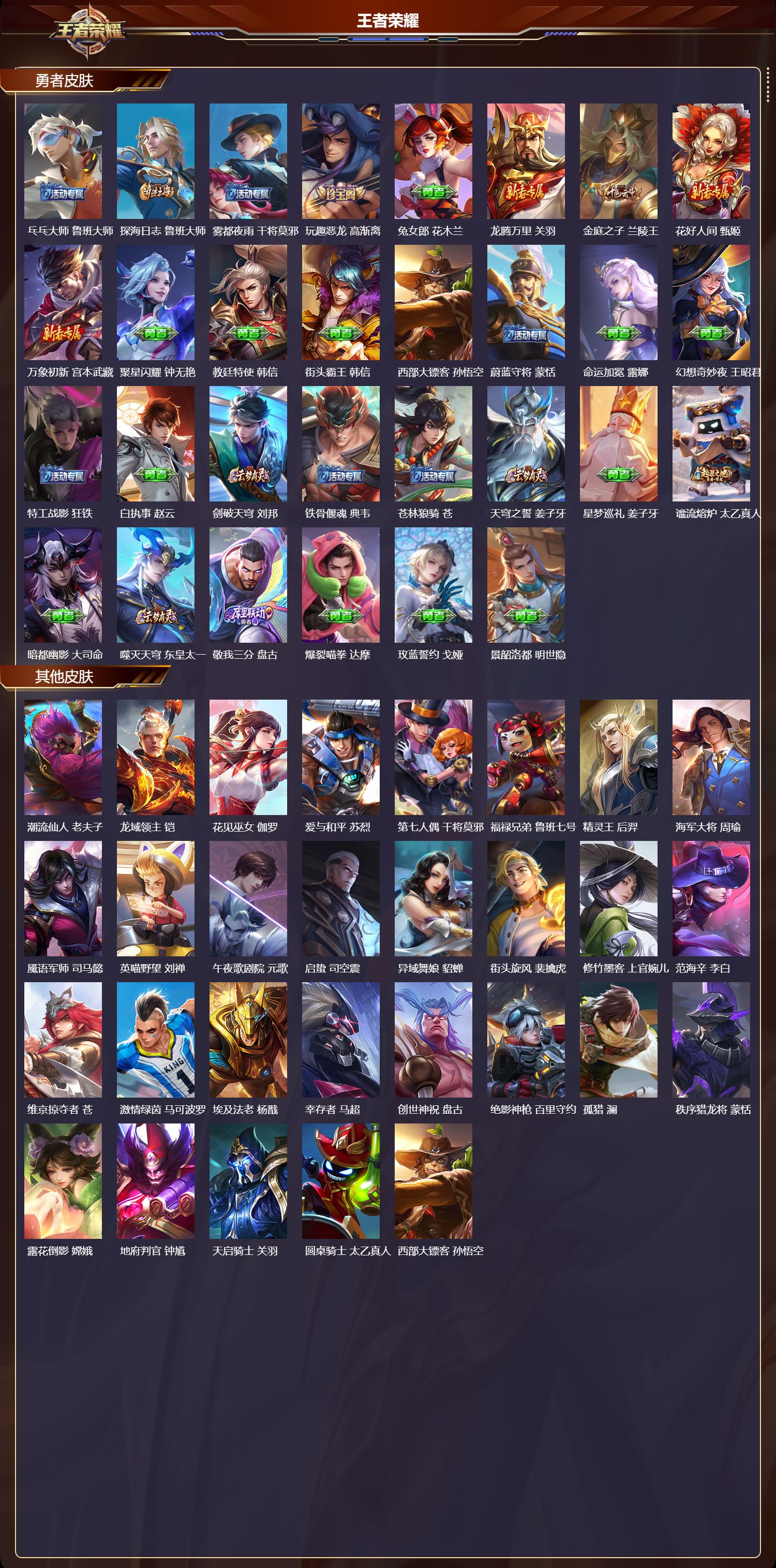 WZMK3471493王者荣耀账号详情图3 WZMK3471493王者荣耀账号详情图3