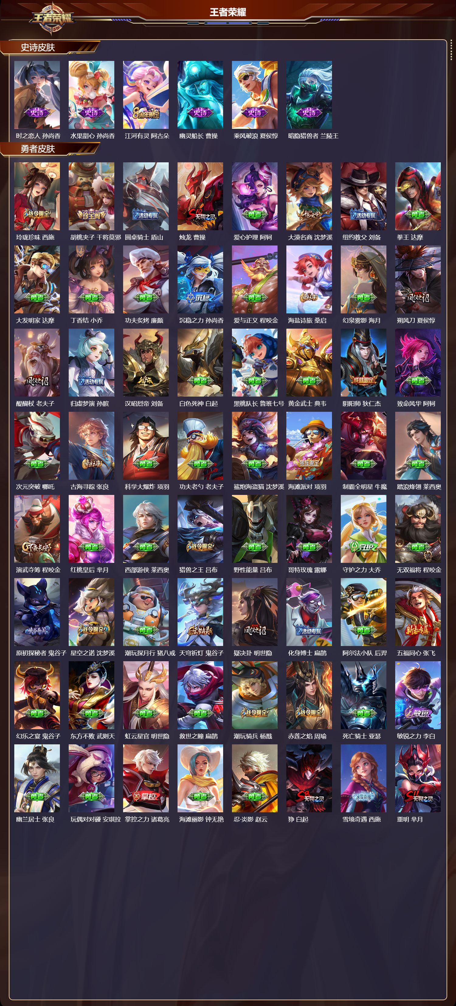 WZQM3474357王者荣耀账号详情图4