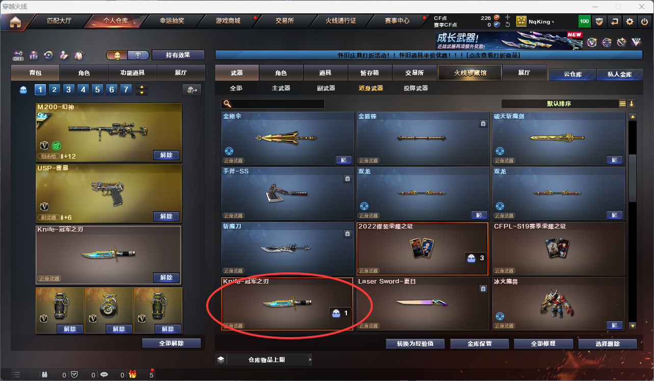 CFFFWY45215穿越火线账号详情图11