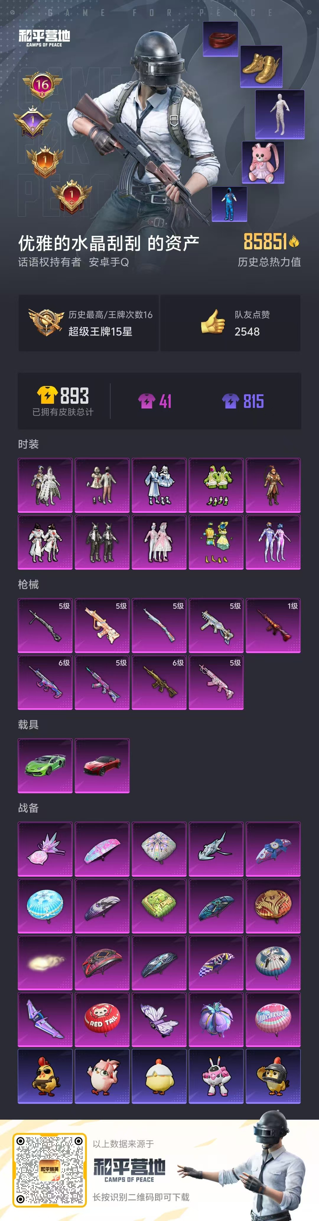 HPCMW49774和平精英账号详情图4