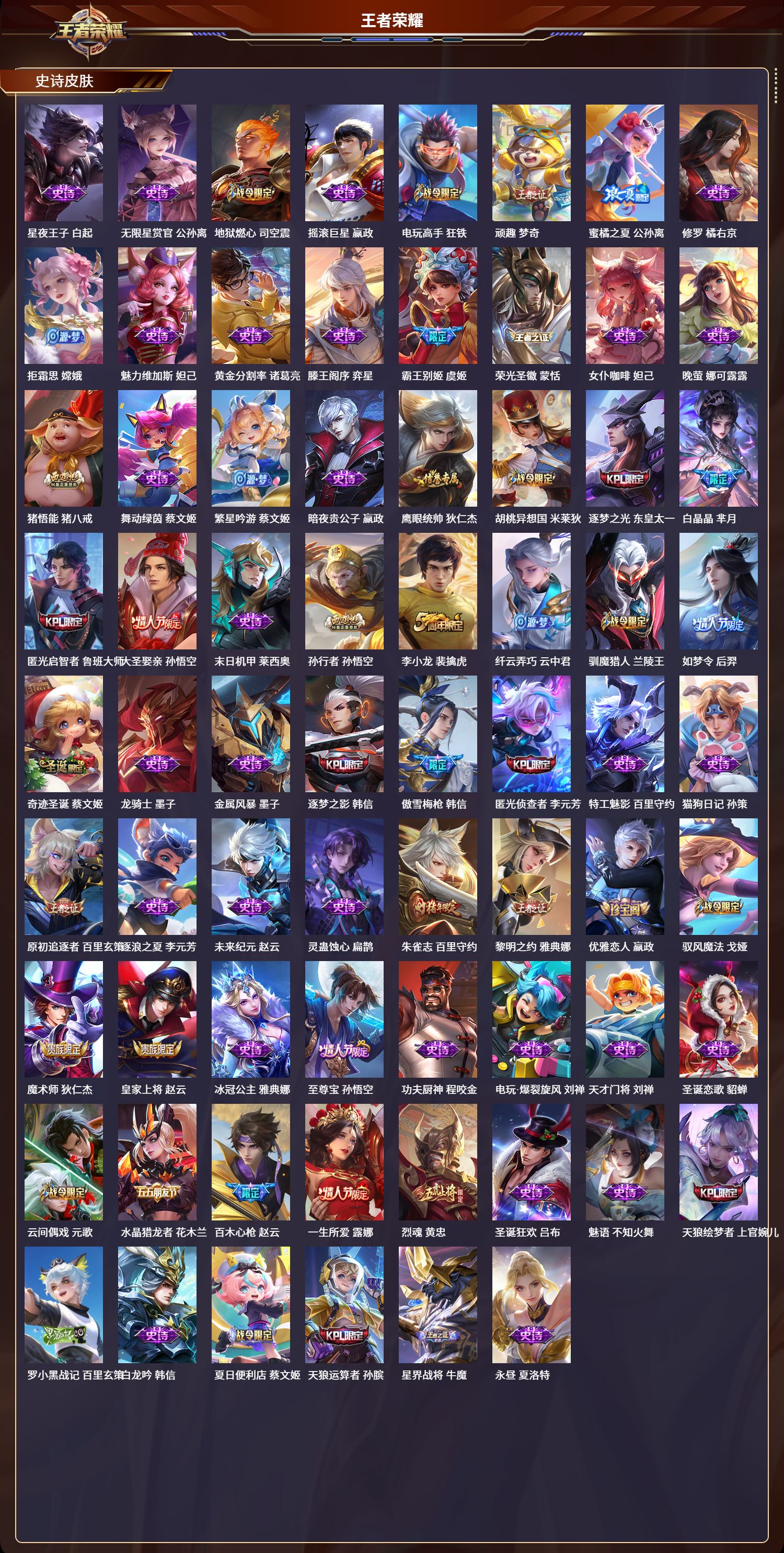 WZCMW413261王者荣耀账号详情图3