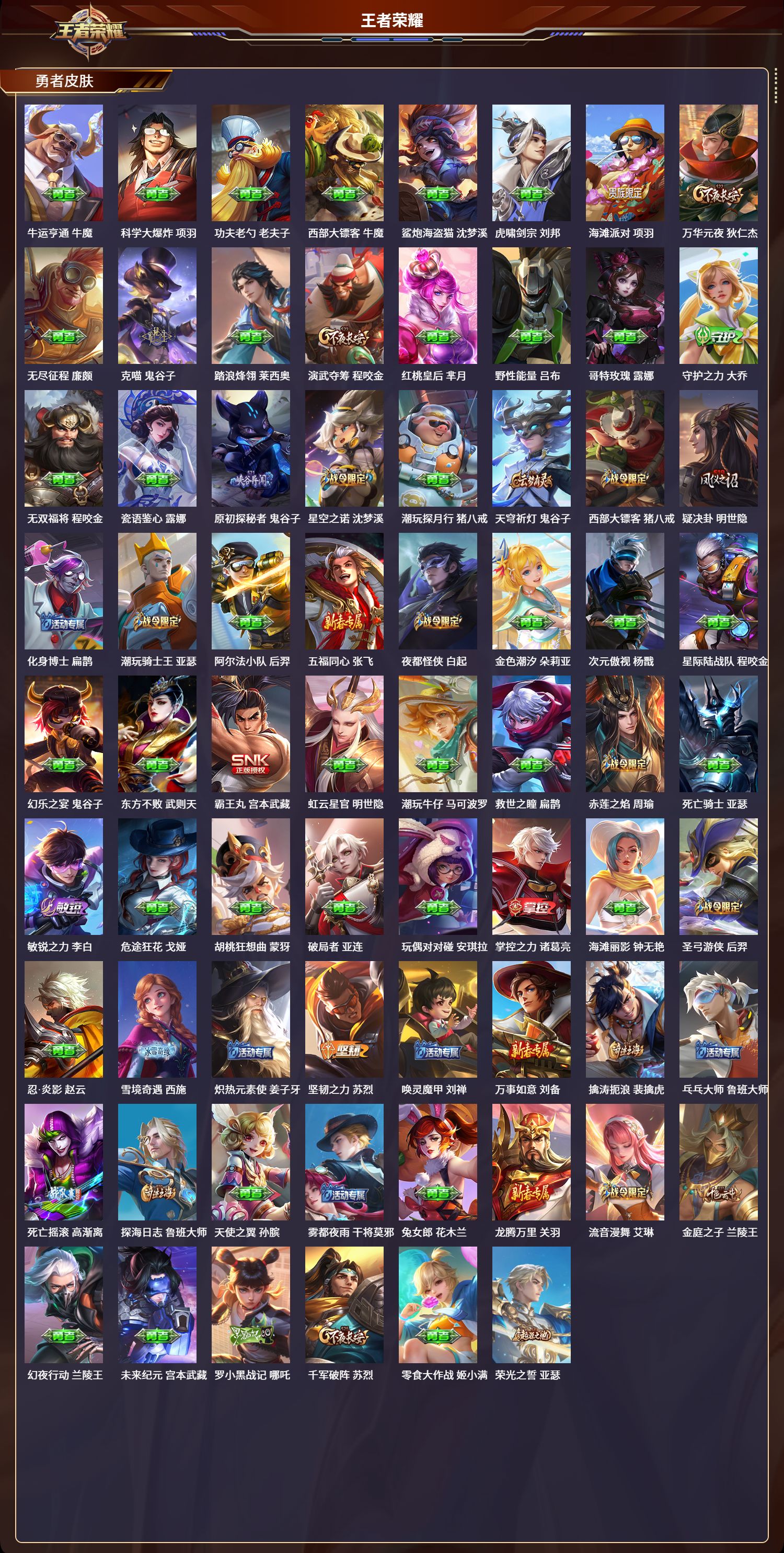 WZCMW413261王者荣耀账号详情图5