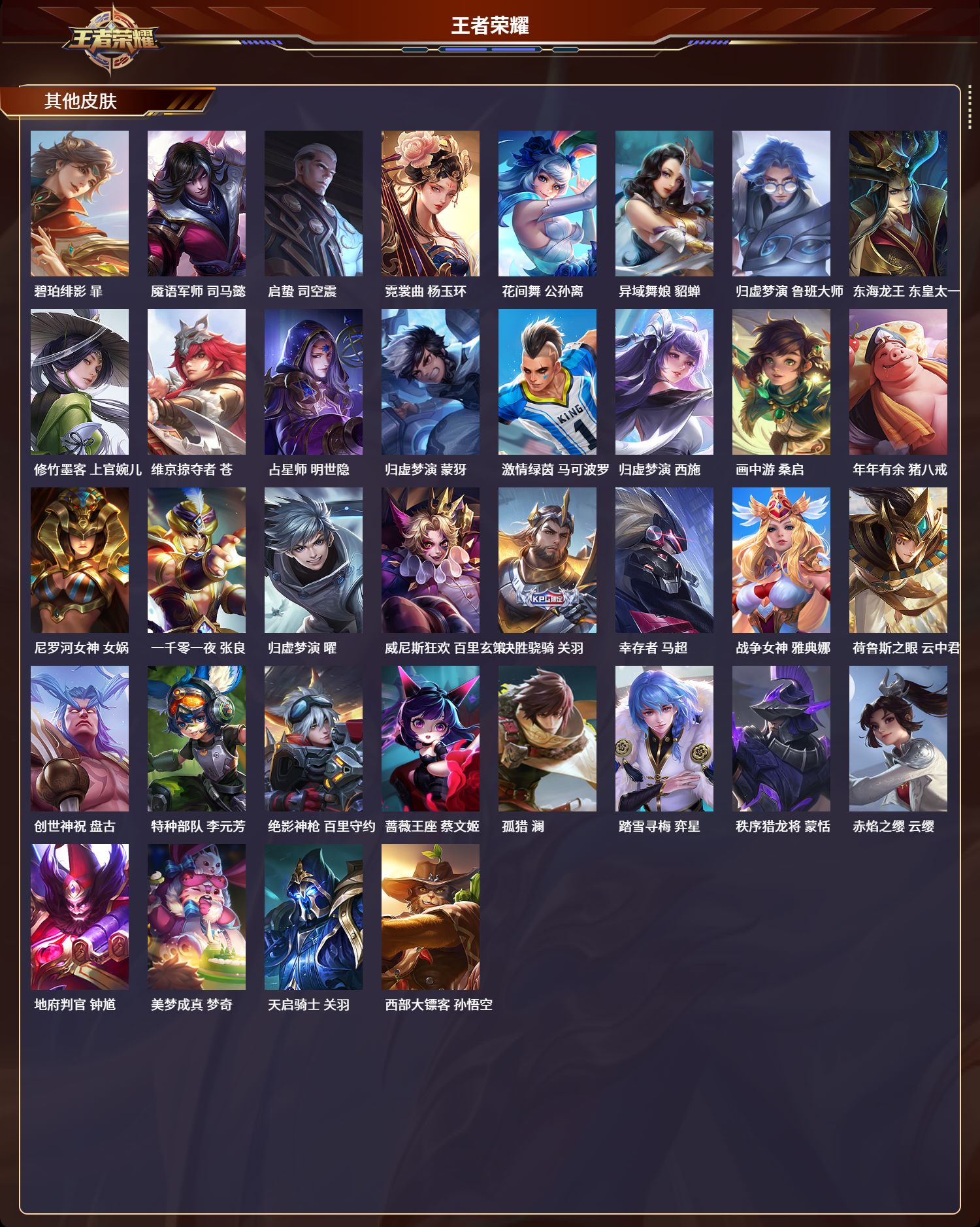 WZCMW413256王者荣耀账号详情图5