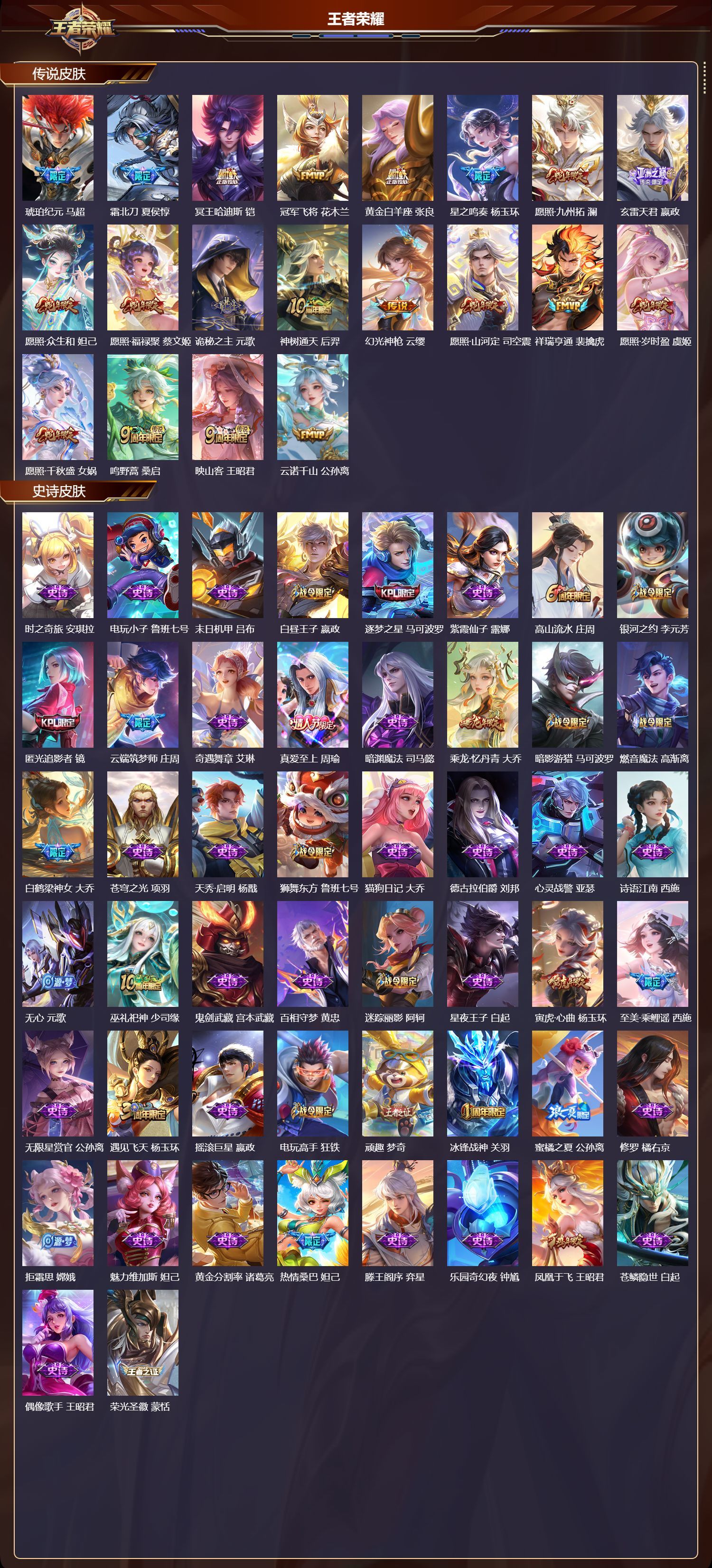 WZQM3474354王者荣耀账号详情图4 WZQM3474354王者荣耀账号详情图4