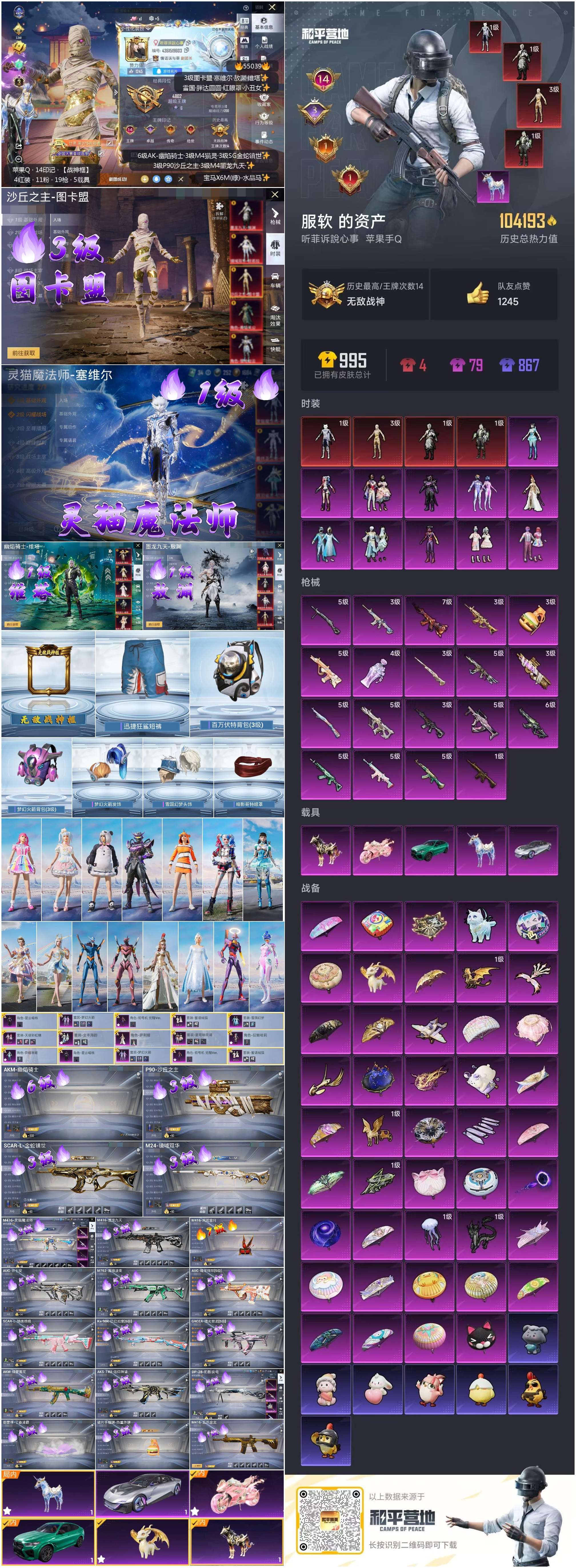 HPSJ3452611和平精英账号详情图3 HPSJ3452611和平精英账号详情图3