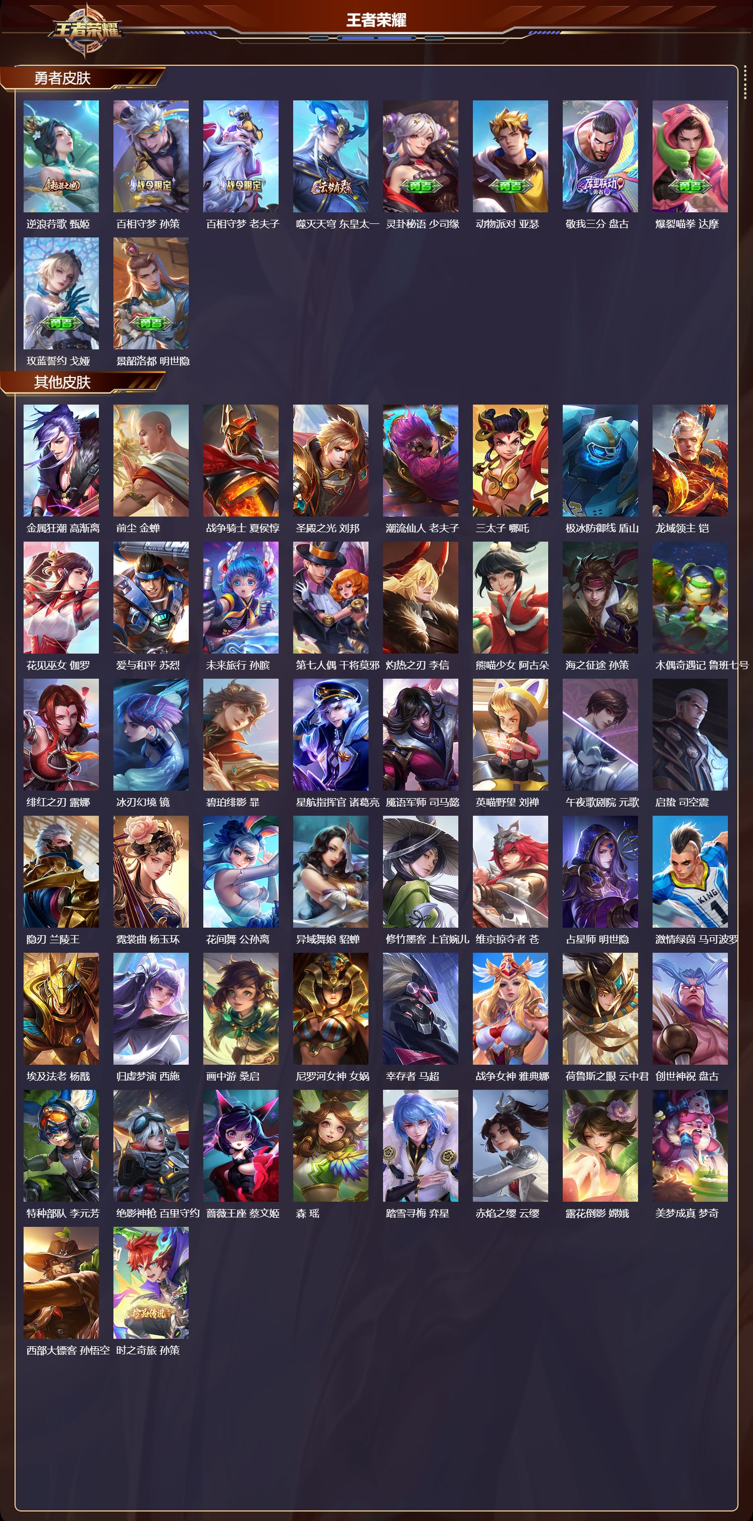 WZMK3471509王者荣耀账号详情图6