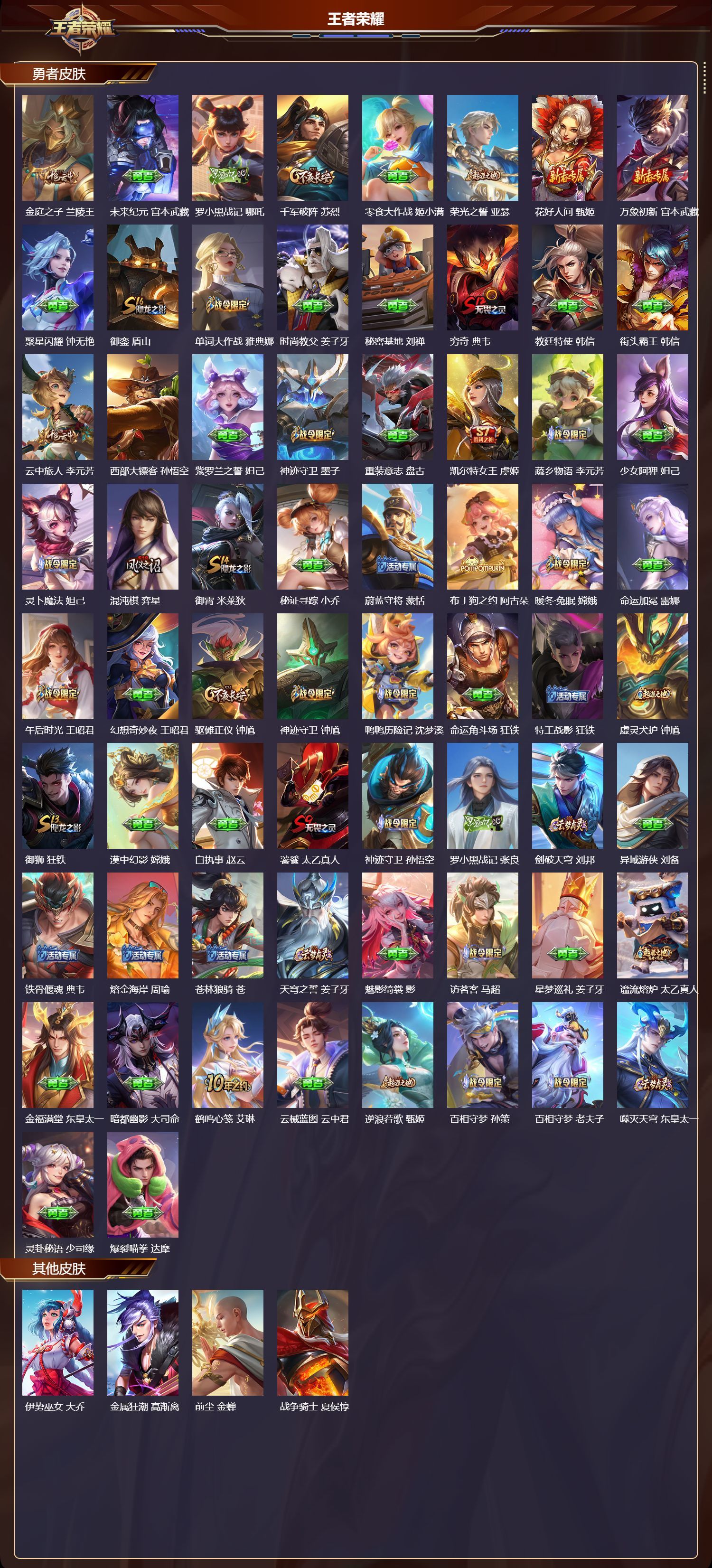 WZQM3474354王者荣耀账号详情图8 WZQM3474354王者荣耀账号详情图8