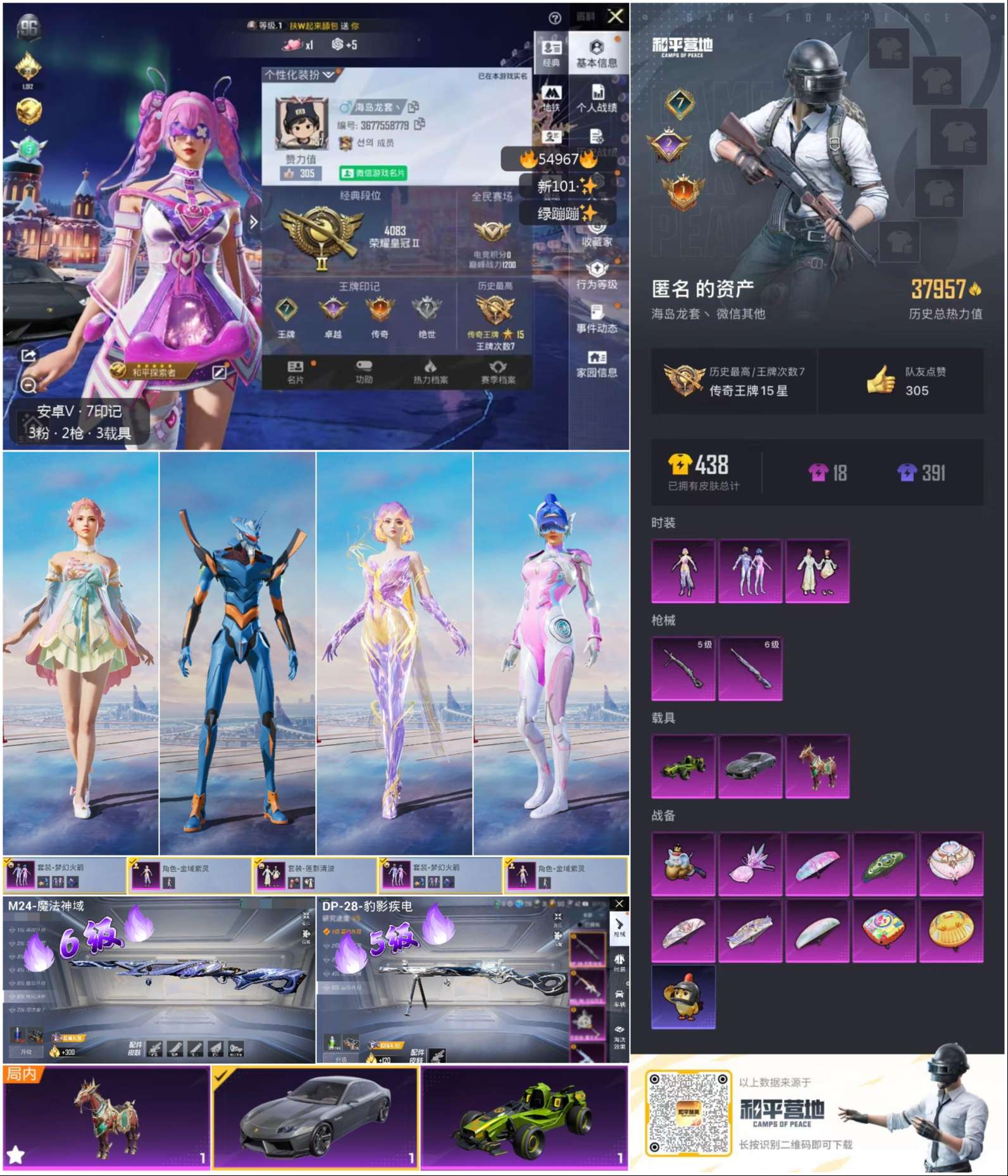 HPSJ3448581和平精英账号详情图3 HPSJ3448581和平精英账号详情图3