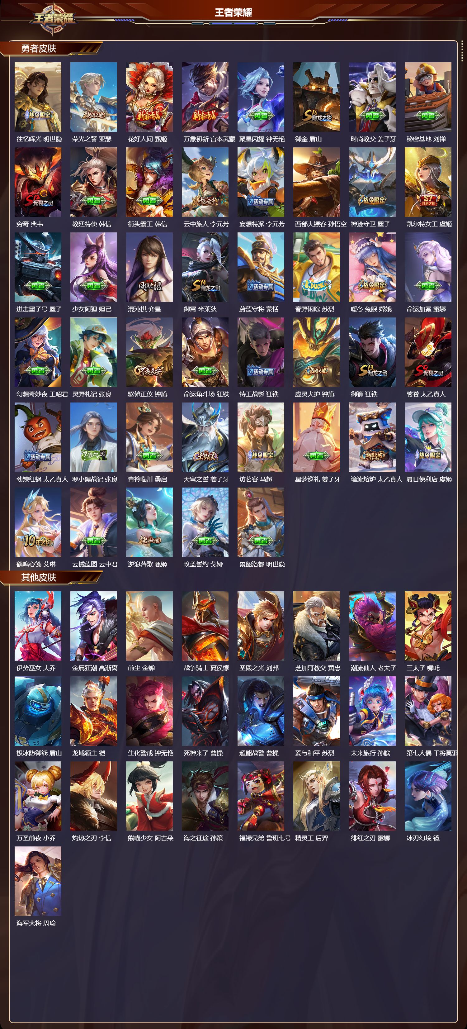 WZQM3474362王者荣耀账号详情图6