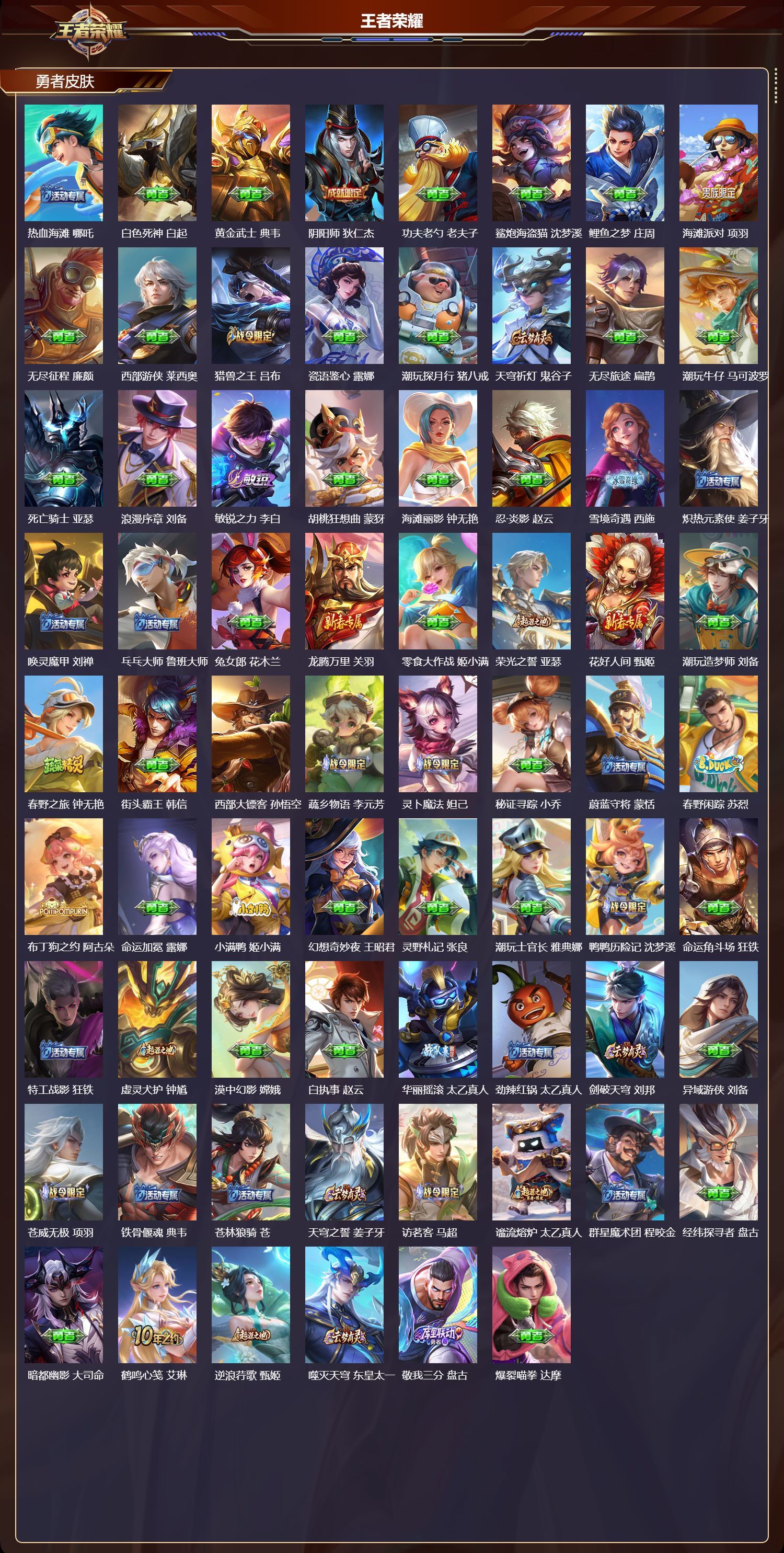 WZQM3474375王者荣耀账号详情图4 WZQM3474375王者荣耀账号详情图4