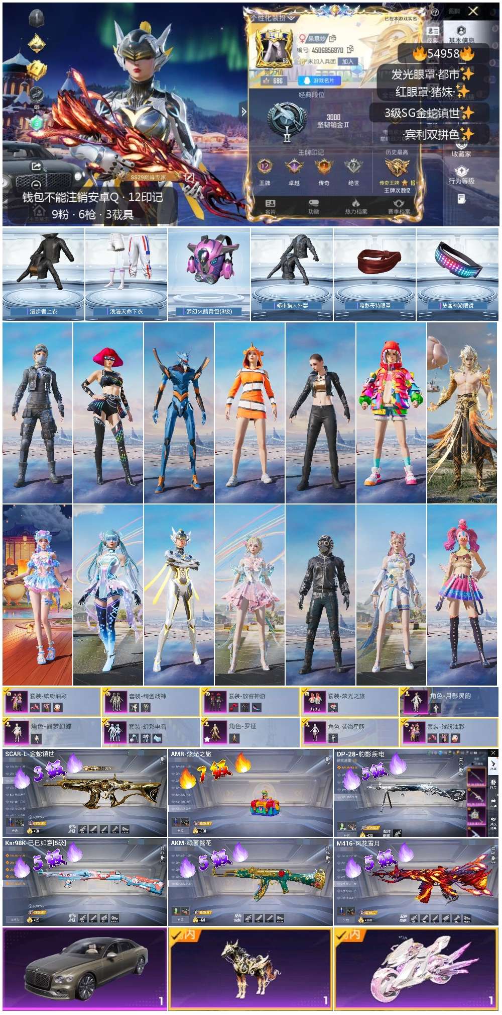 HPSJ3452571和平精英账号详情图3 HPSJ3452571和平精英账号详情图3