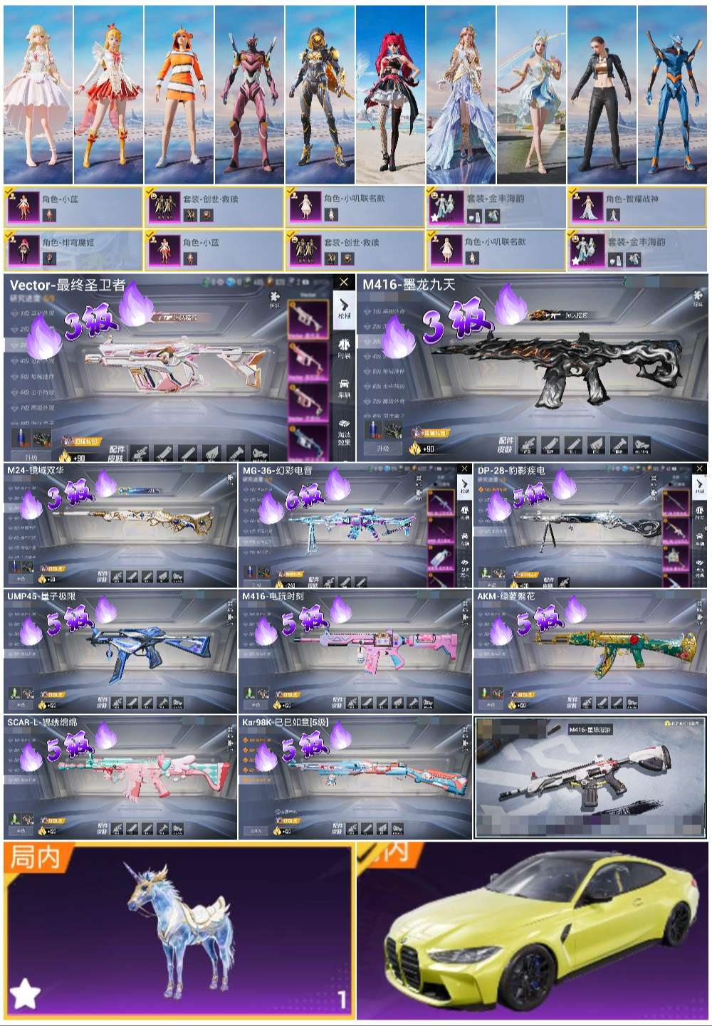 HPSJ3448658和平精英账号详情图2