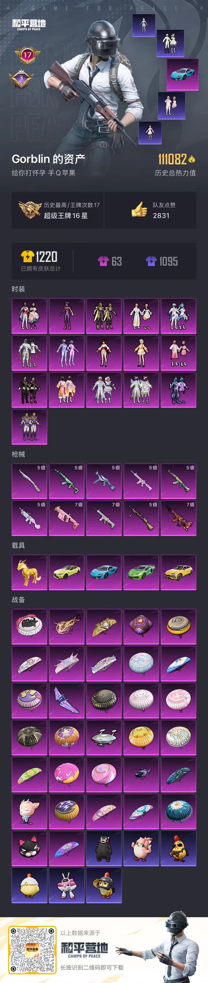 HPSJ3452570和平精英账号详情图4 HPSJ3452570和平精英账号详情图4