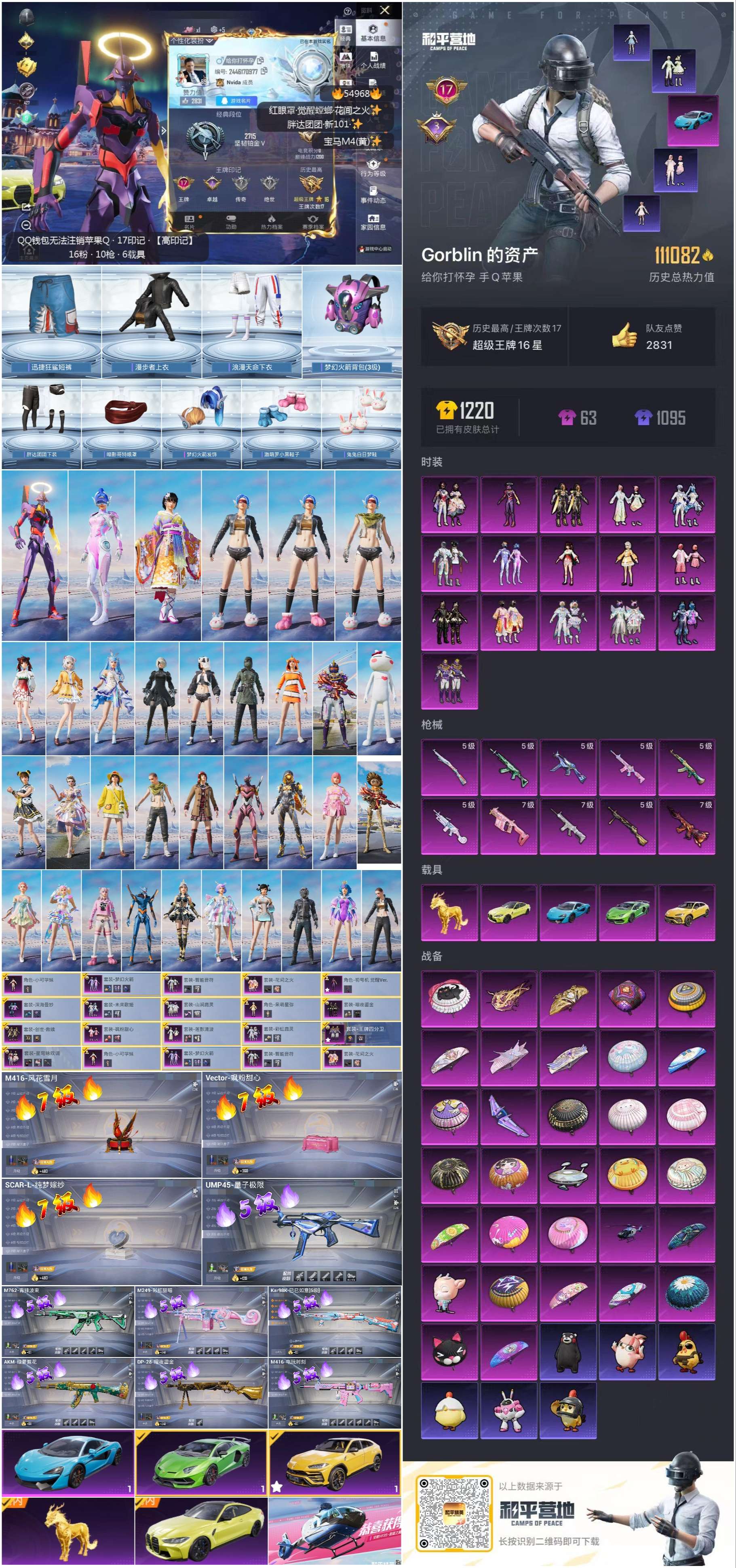 HPSJ3452570和平精英账号详情图3 HPSJ3452570和平精英账号详情图3