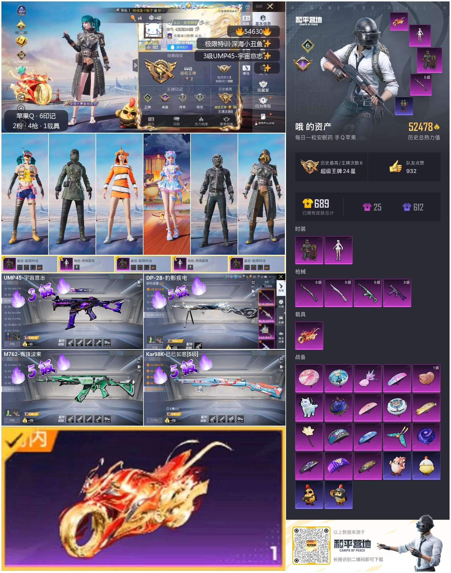 HPSJ3448568和平精英账号详情图2