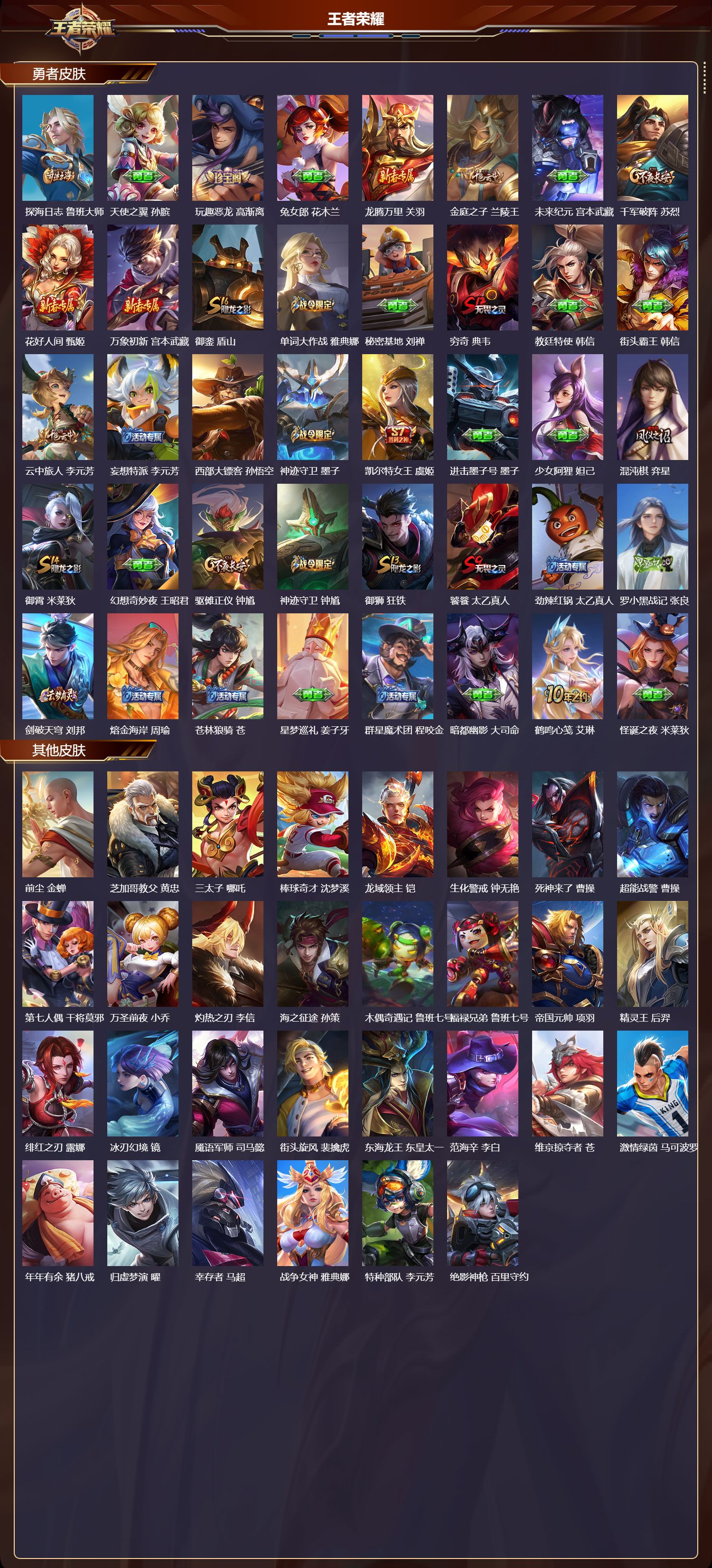 WZQM3474378王者荣耀账号详情图5