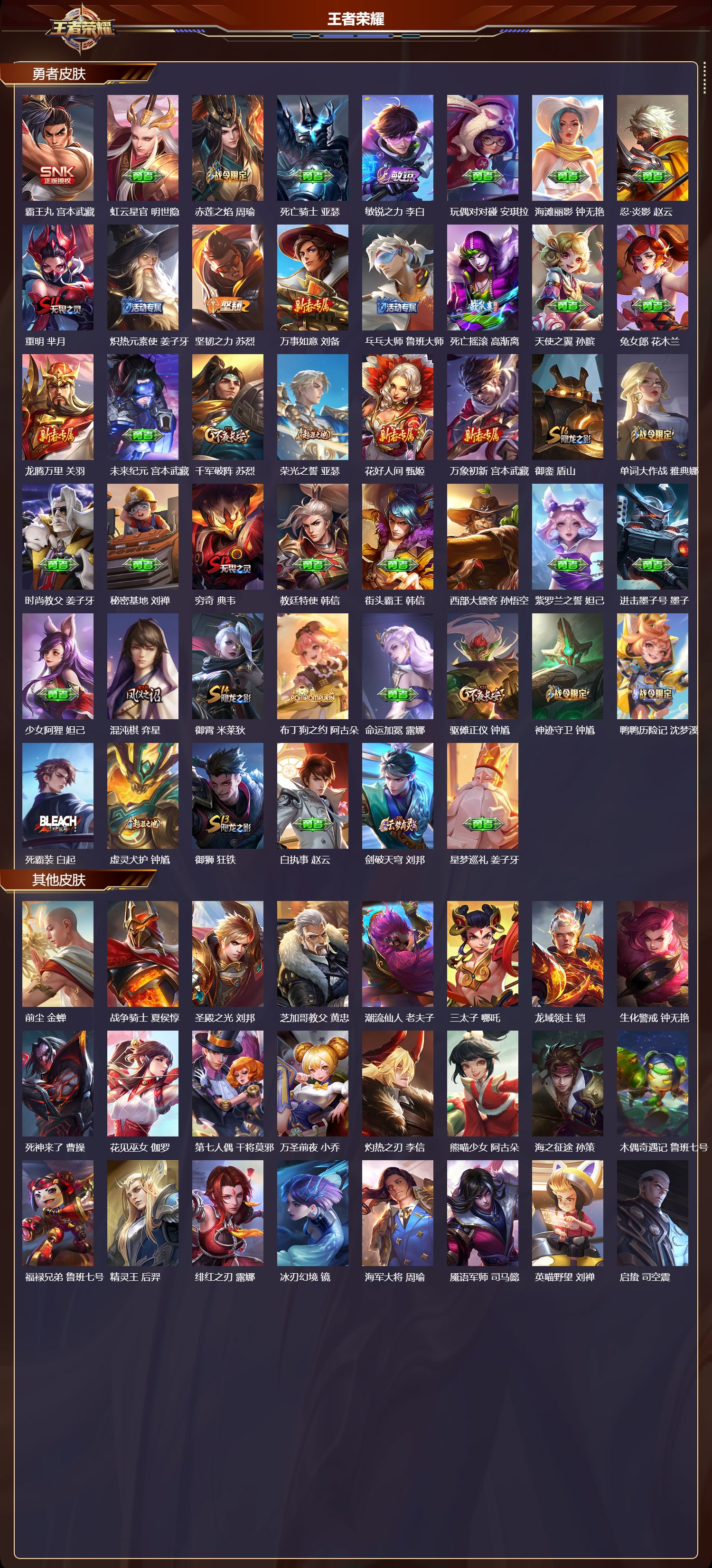 WZQM3474987王者荣耀账号详情图5