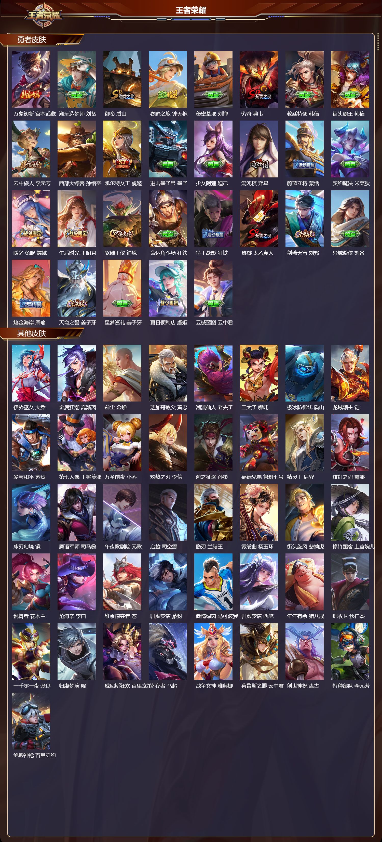 WZMK3475014王者荣耀账号详情图4 WZMK3475014王者荣耀账号详情图4