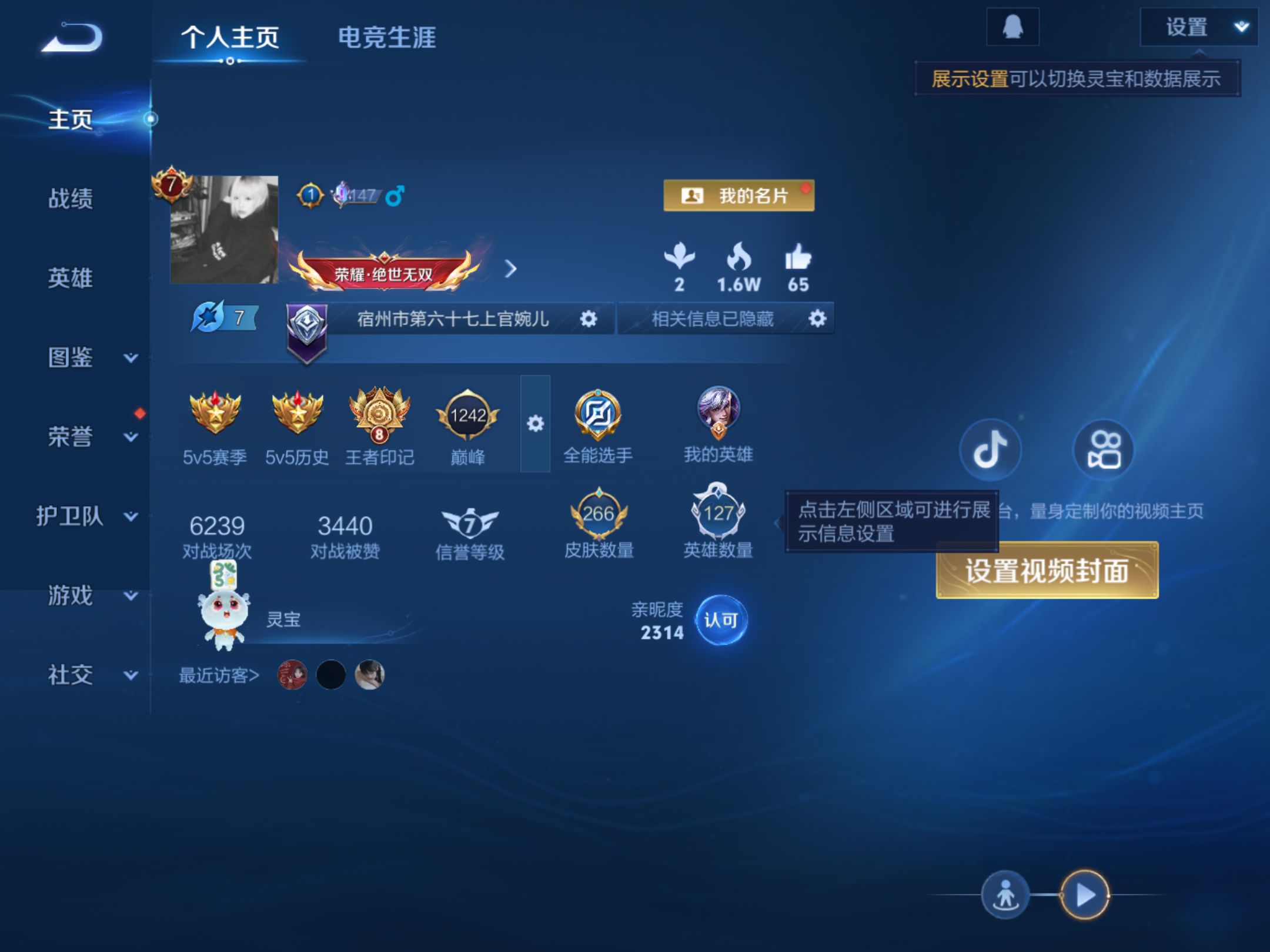 WZCMW425069王者荣耀账号详情图5 WZCMW425069王者荣耀账号详情图5