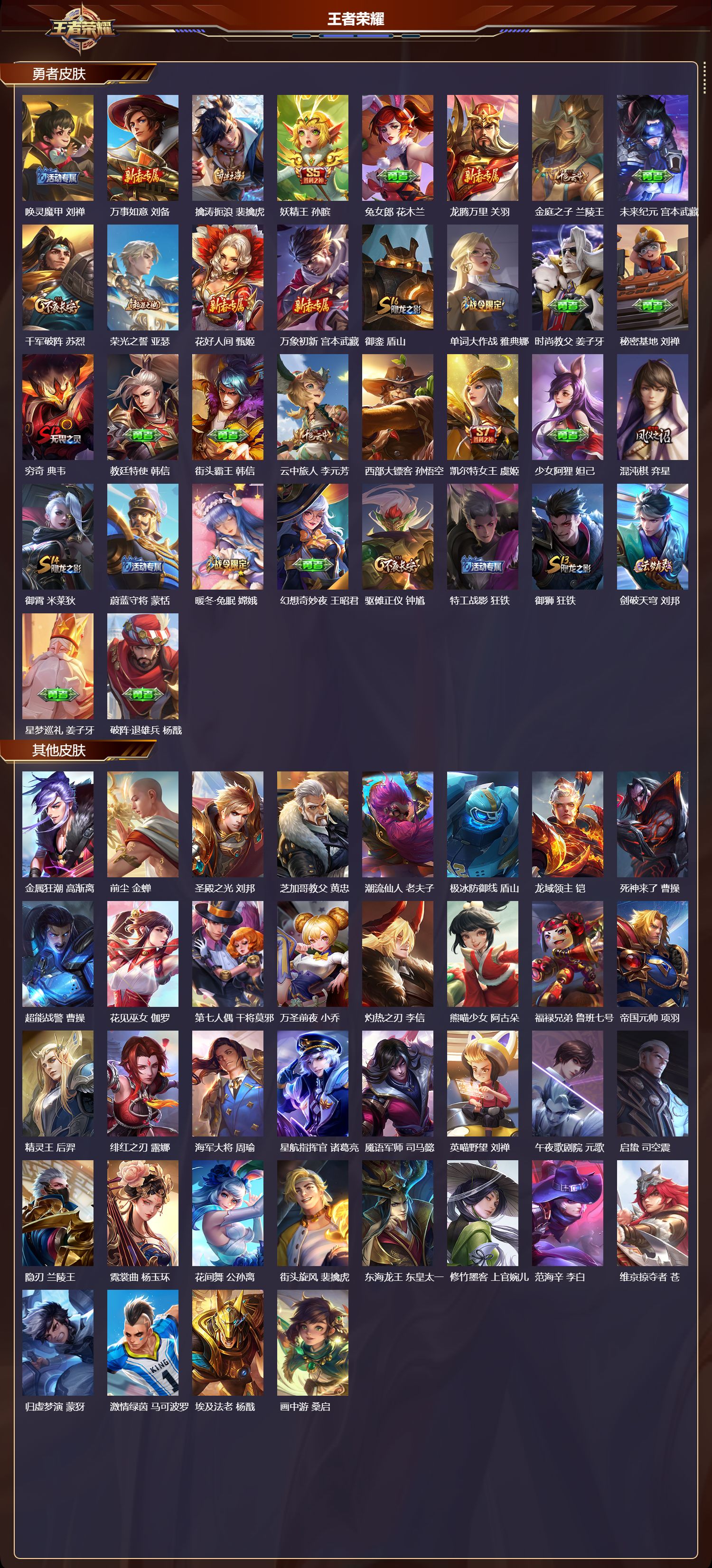 WZQM3474979王者荣耀账号详情图5