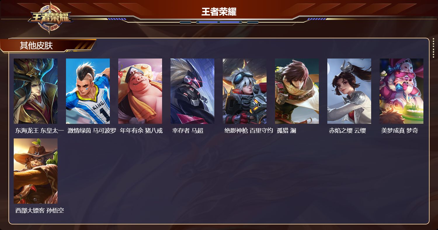 WZMK3475004王者荣耀账号详情图4