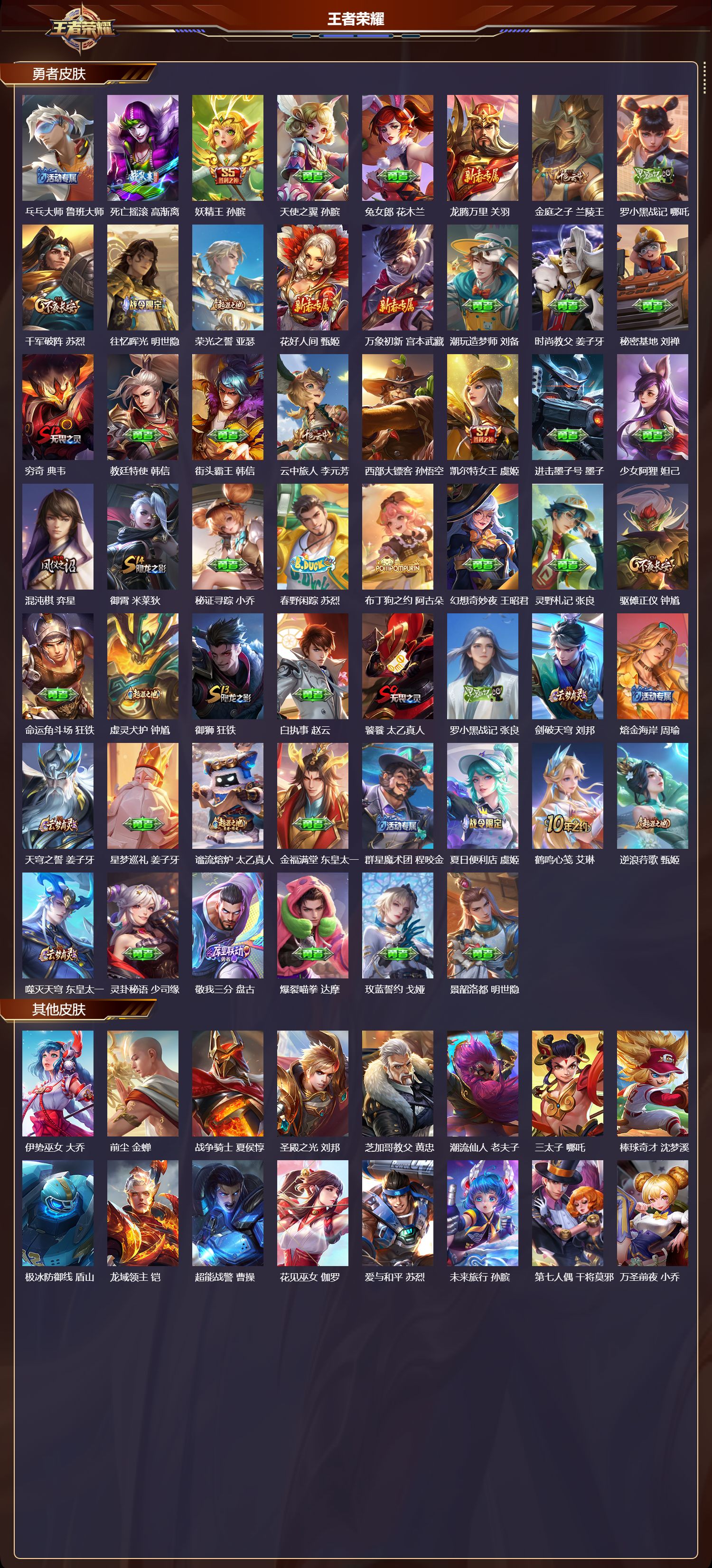 WZQM3475018王者荣耀账号详情图5