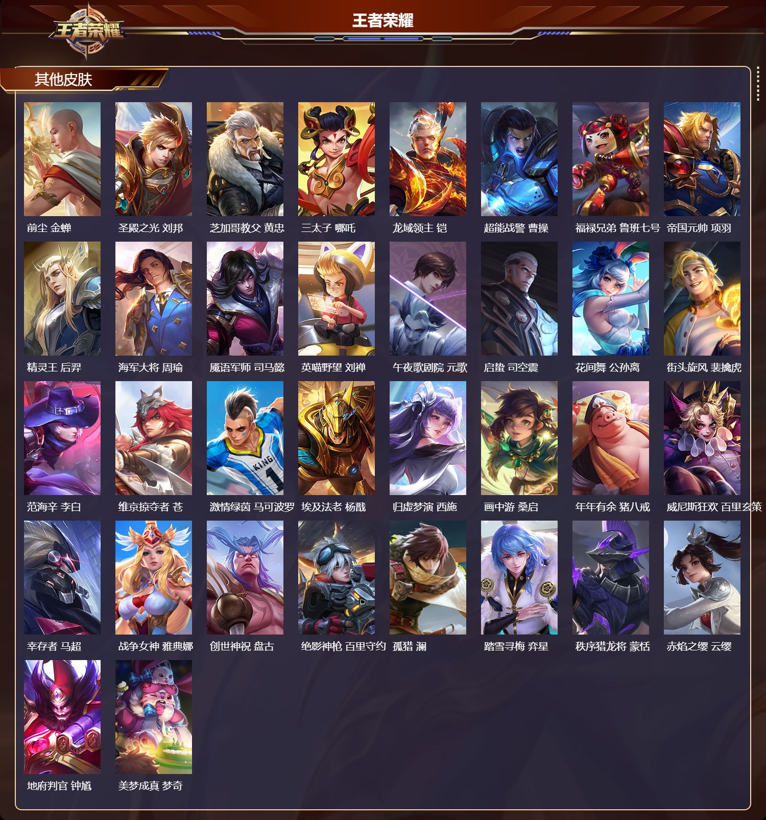 WZMK3474995王者荣耀账号详情图5