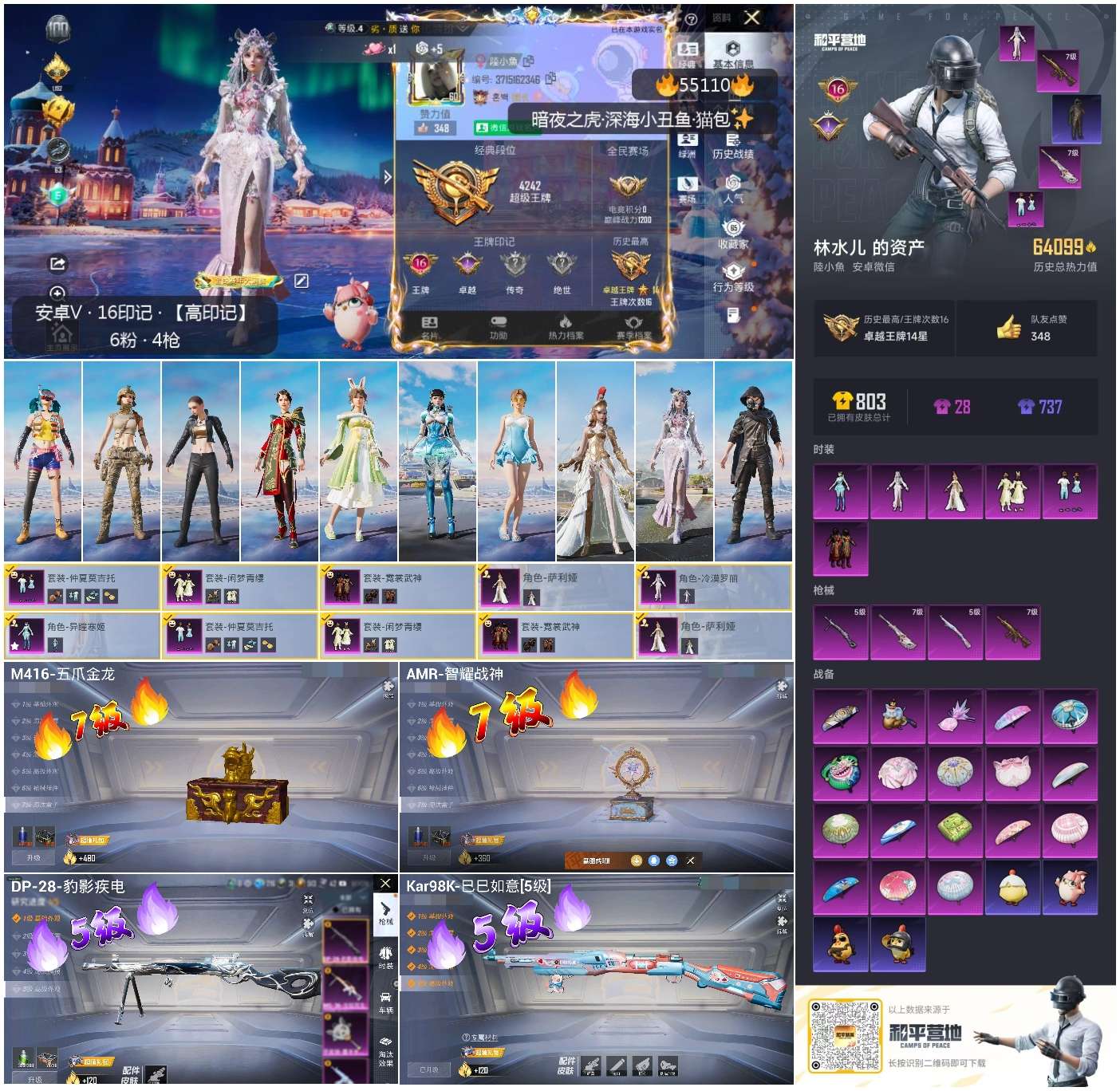 HPSJ3450273和平精英账号详情图3 HPSJ3450273和平精英账号详情图3