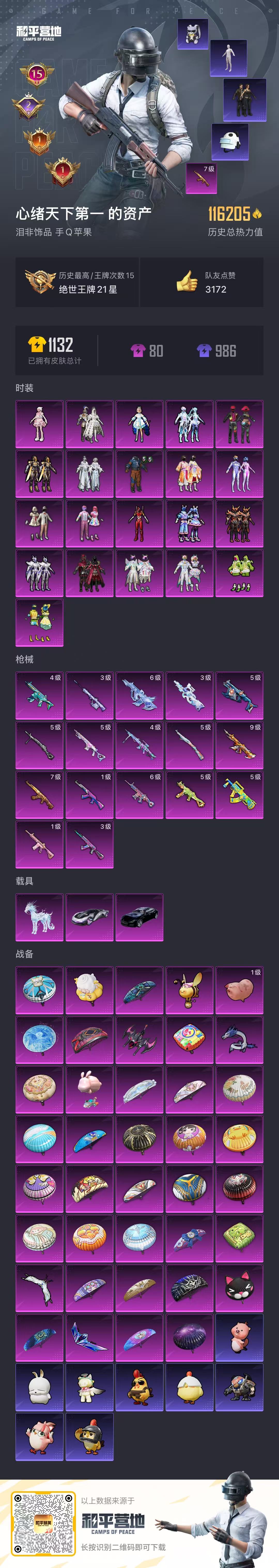 HPCMW3450331和平精英账号详情图2 HPCMW3450331和平精英账号详情图2