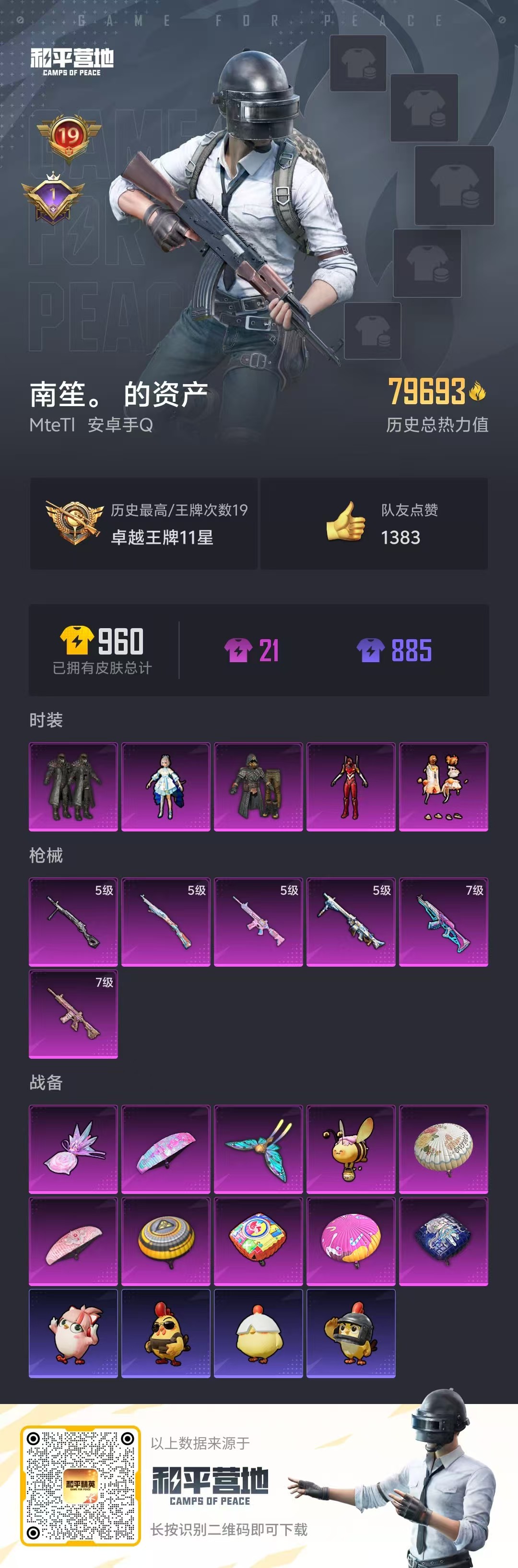 HPSJ3453650和平精英账号详情图2 HPSJ3453650和平精英账号详情图2