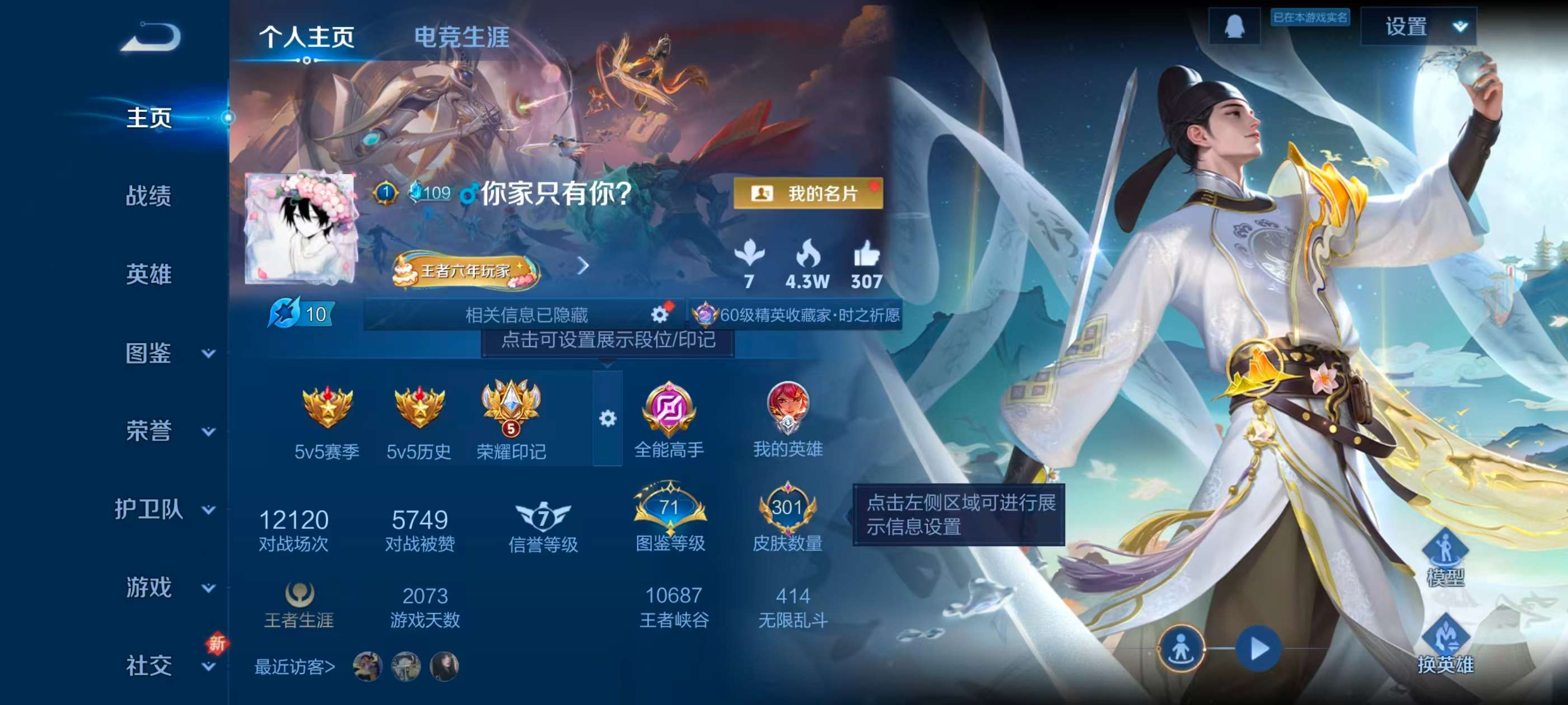 WZCMW416033王者荣耀账号详情图2