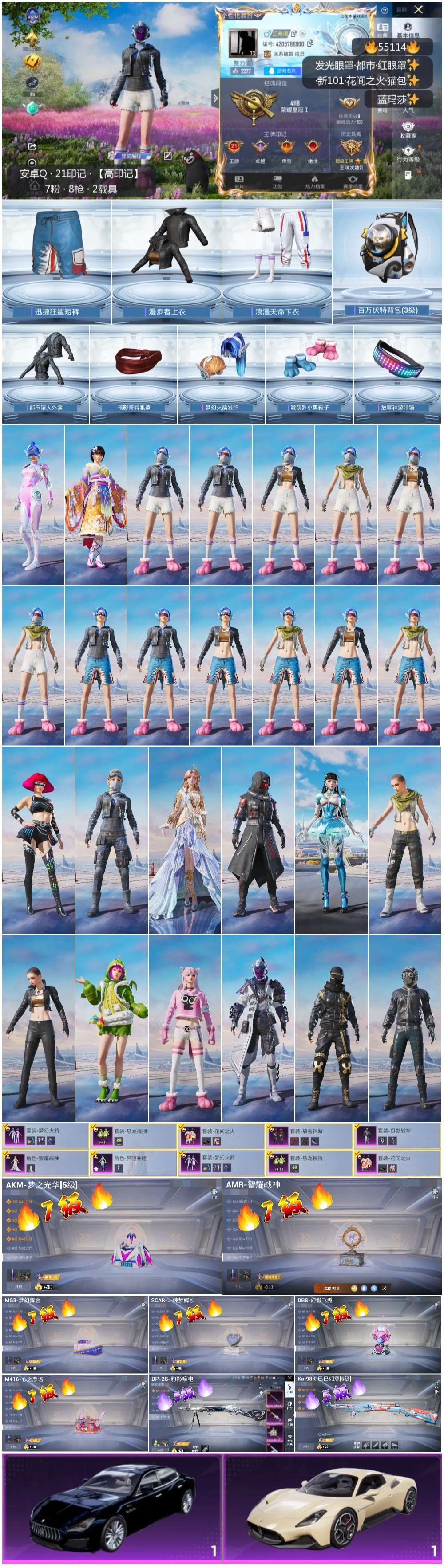 HPSJ3453684和平精英账号详情图4