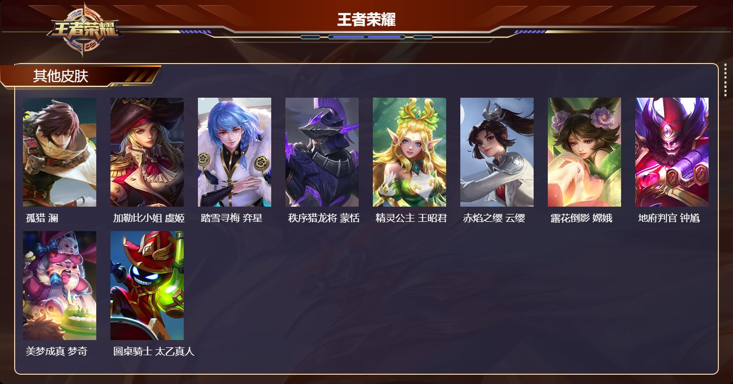 WZMK3475002王者荣耀账号详情图6 WZMK3475002王者荣耀账号详情图6