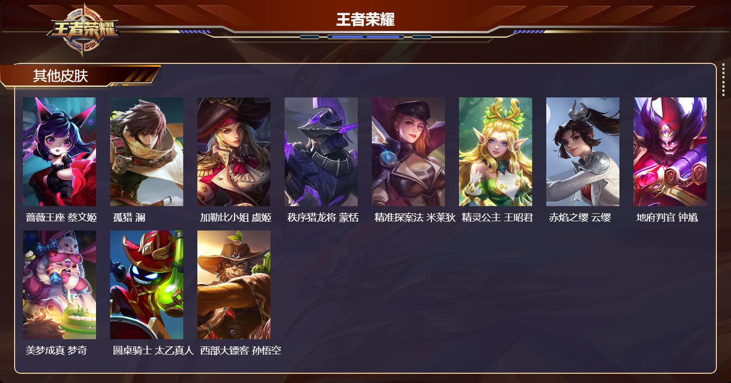 WZMK3475014王者荣耀账号详情图5 WZMK3475014王者荣耀账号详情图5