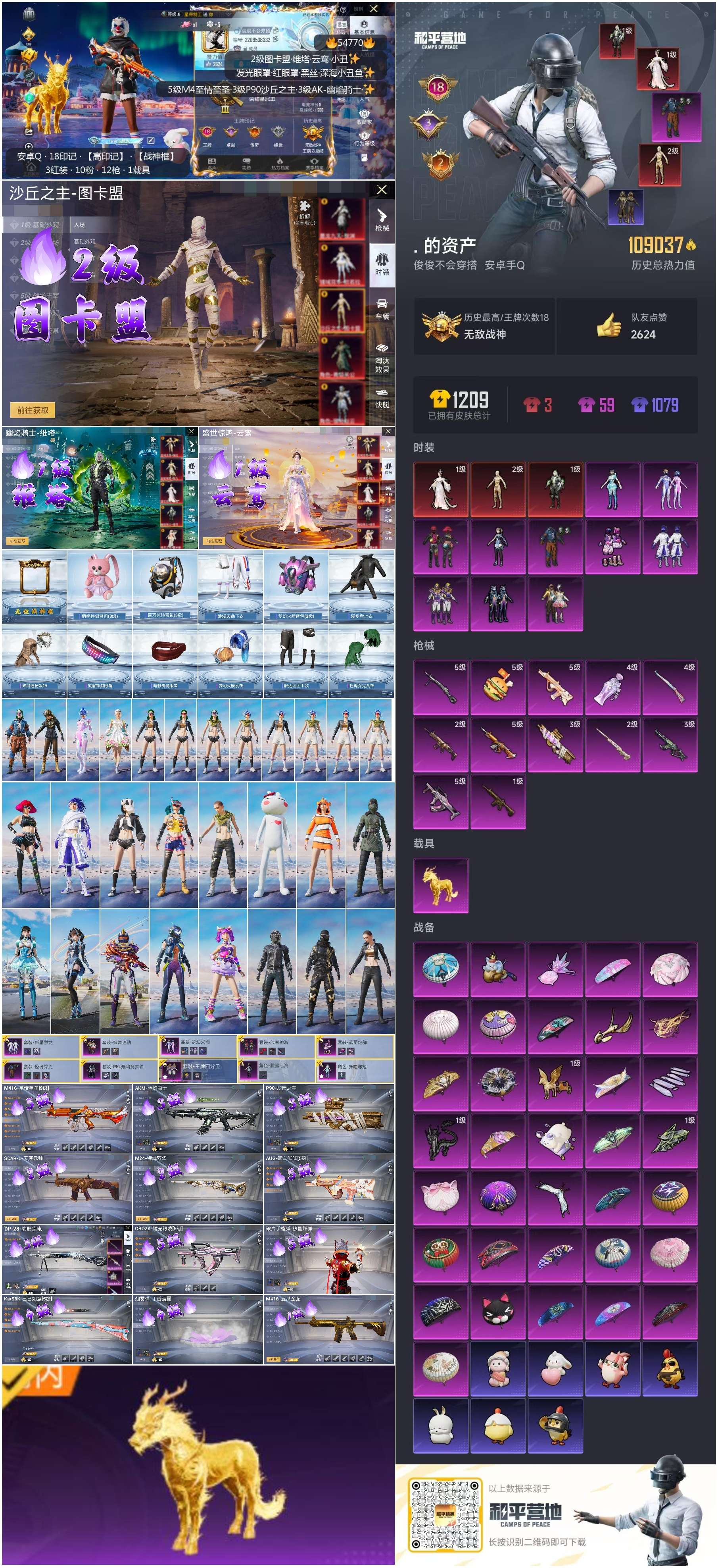 HPSJ3450307和平精英账号详情图3 HPSJ3450307和平精英账号详情图3