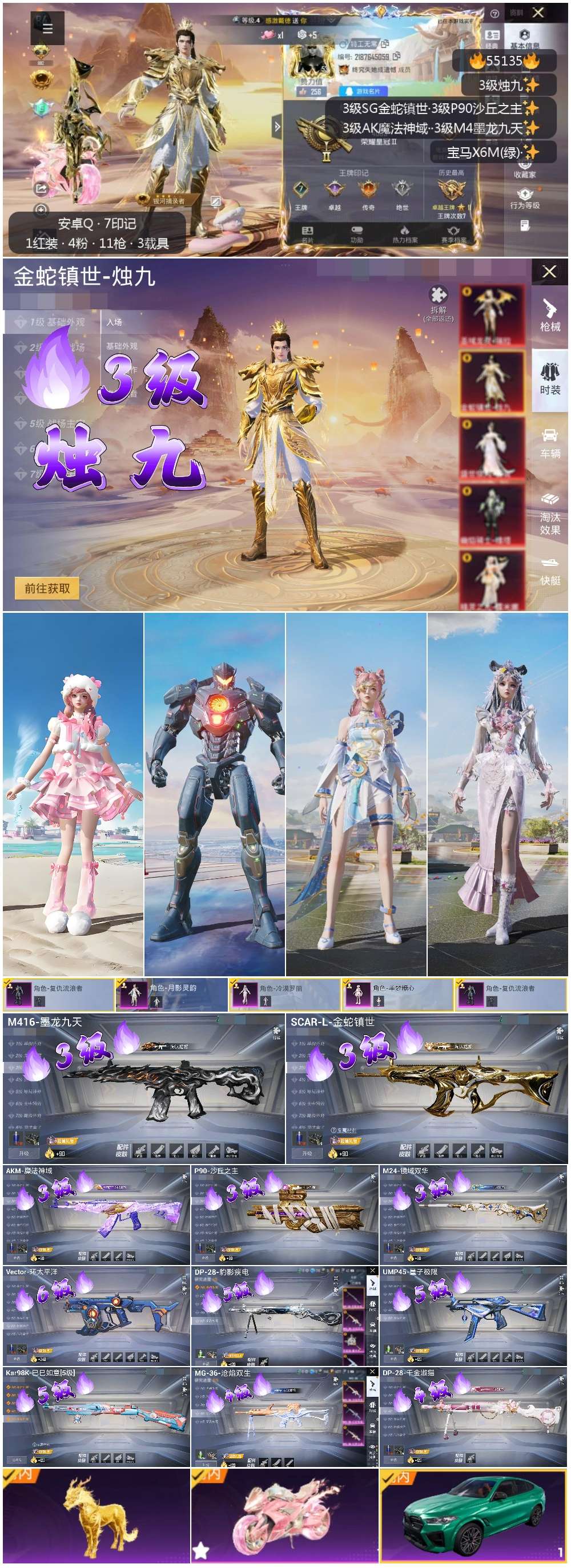 HPSJ3453725和平精英账号详情图4 HPSJ3453725和平精英账号详情图4