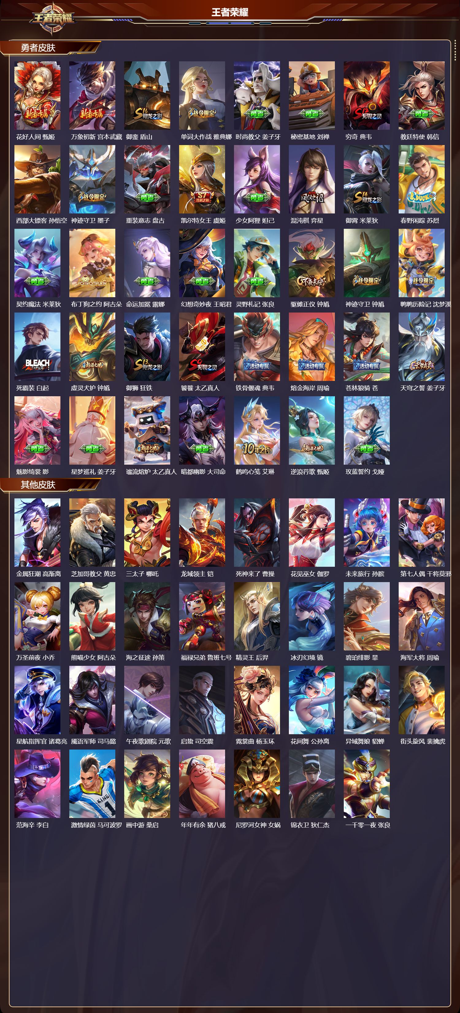 WZQM3475020王者荣耀账号详情图5