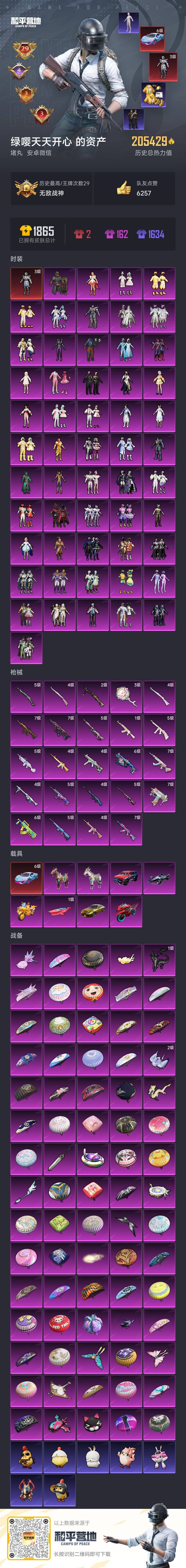 HPSJ3450394和平精英账号详情图4