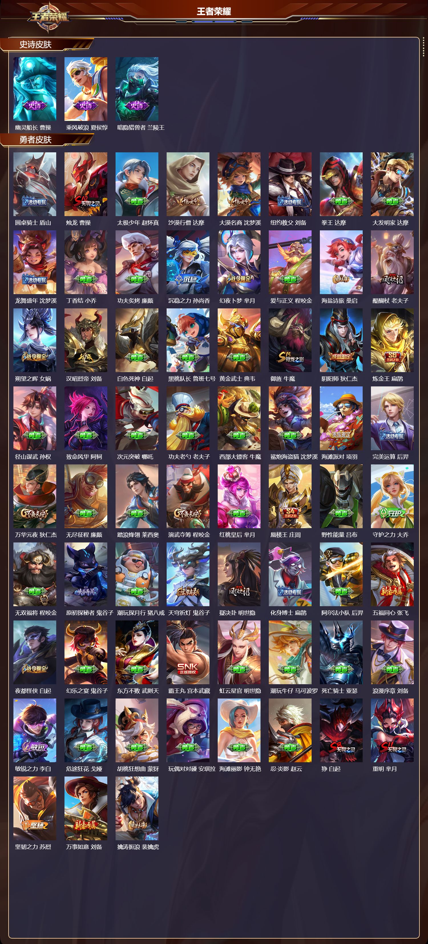 WZQM3475018王者荣耀账号详情图4