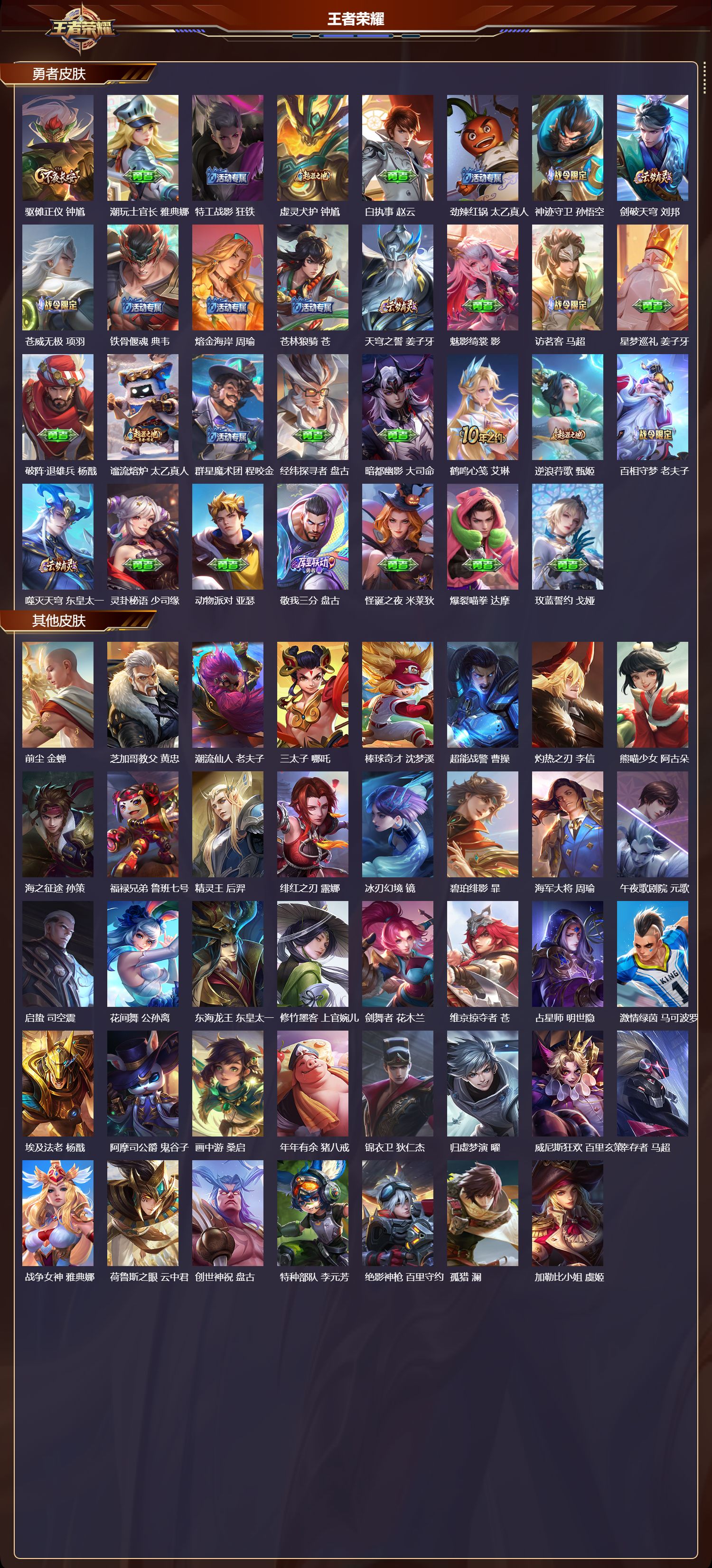 WZQM3475015王者荣耀账号详情图6