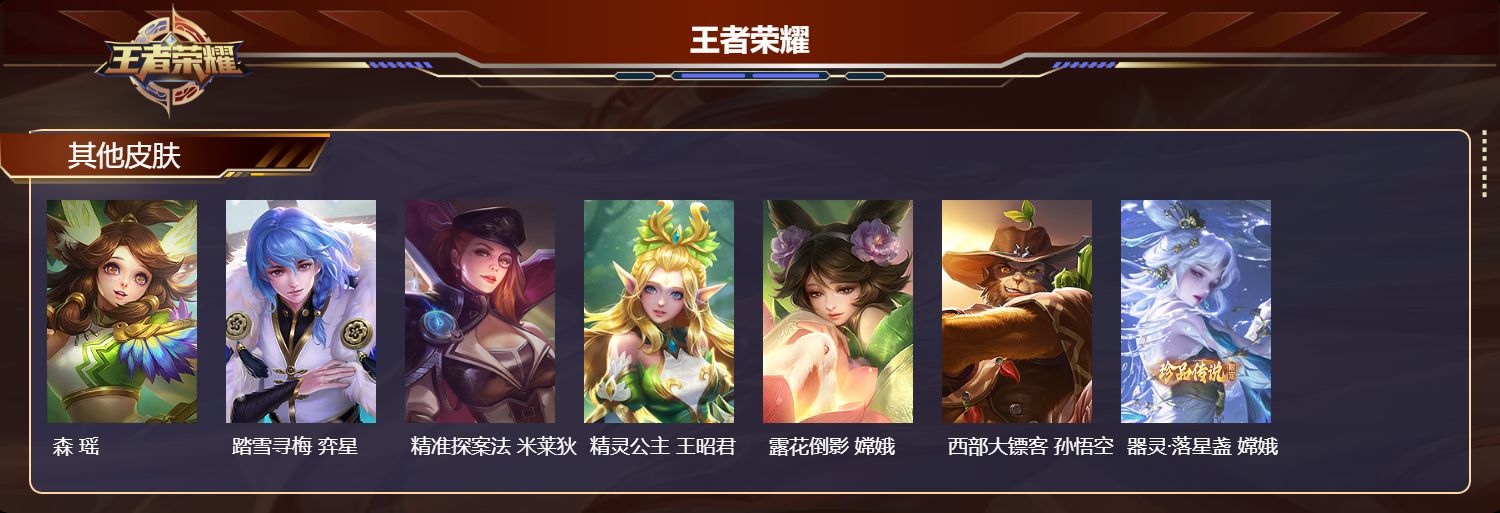 WZMK3474969王者荣耀账号详情图4